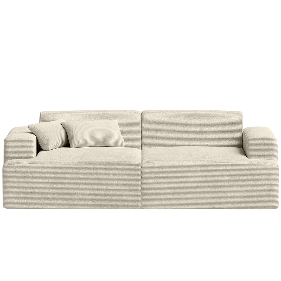 skølm Sofa Freki aus Cord, Vollschaumcouch günstig online kaufen