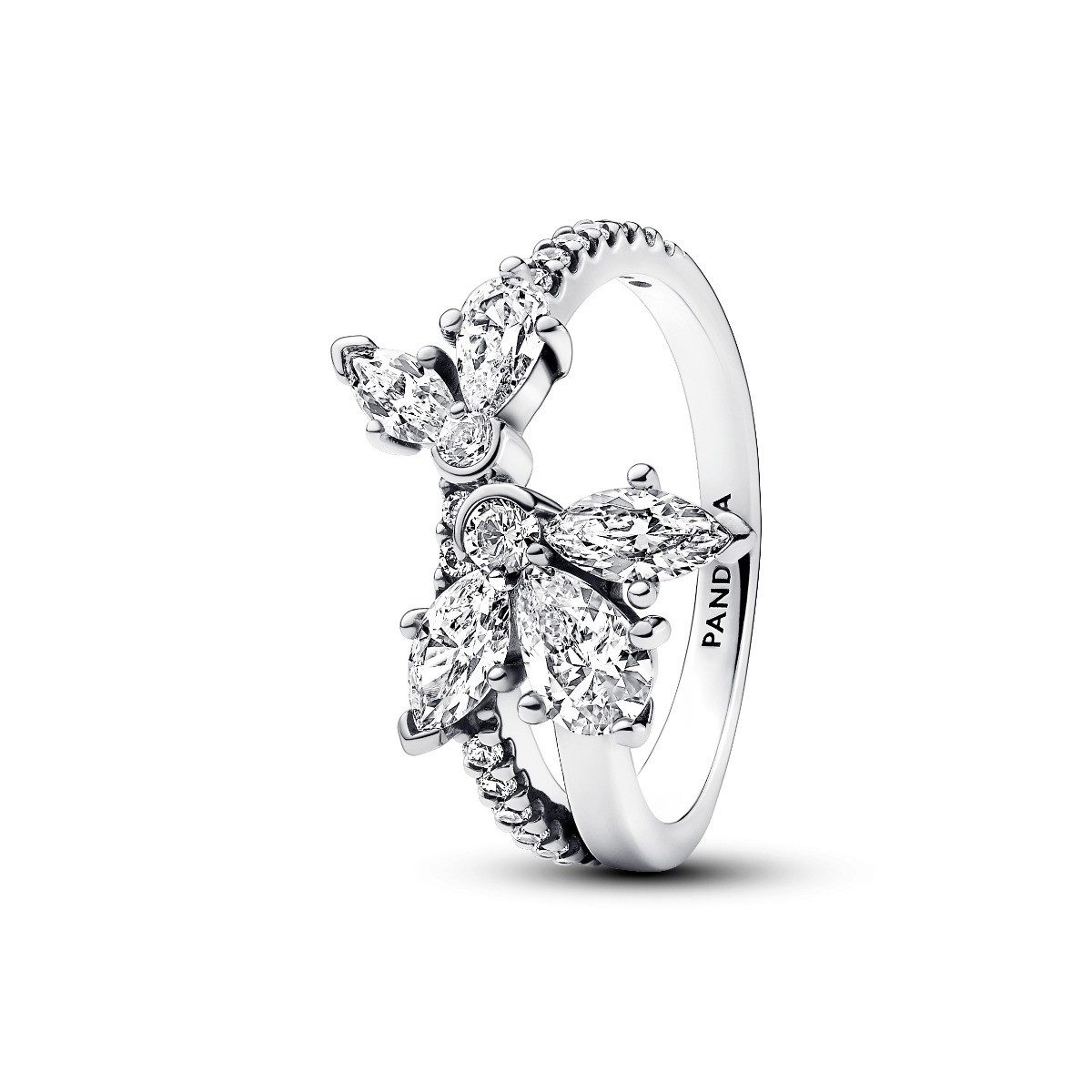 Pandora Silberring Ring Asymmetrisches Herbarium Cluster Silber Gr. 52 1930 günstig online kaufen