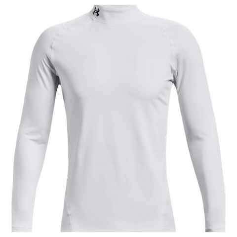 Under Armour® Poloshirt Under Armour Cold Gear Armour Fitted Mock White/Black