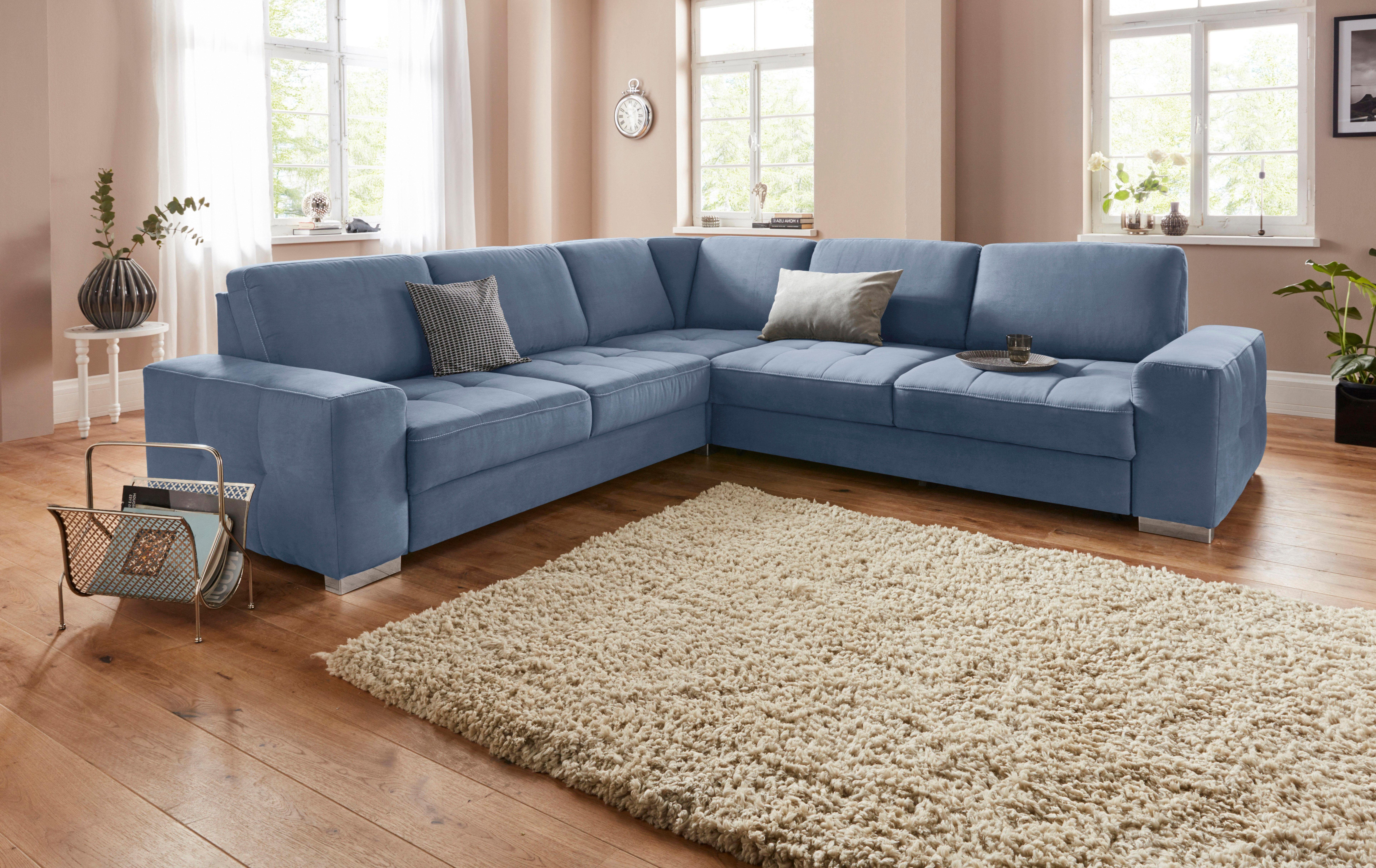 sit&more Ecksofa Santorini L-Form, mit Federkern günstig online kaufen