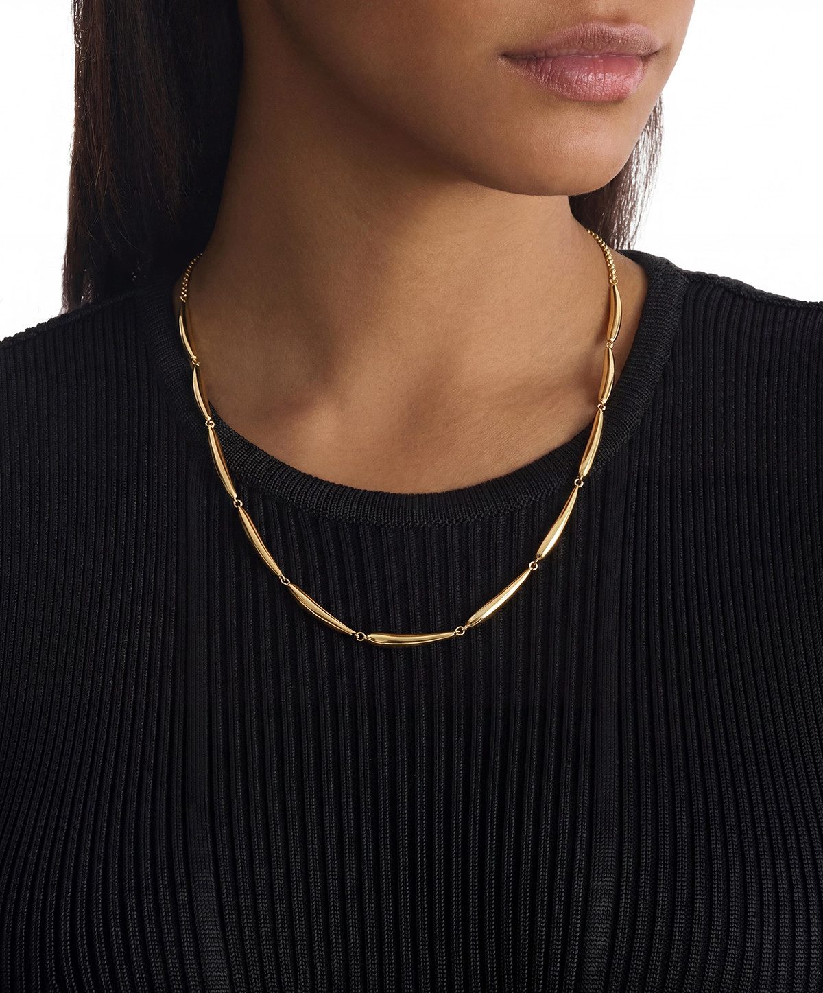 Calvin Klein Edelstahlkette ELONGATED DROP LE