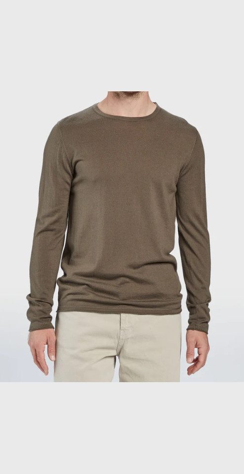 Gabba Longpullover Pullover Gabba braun
