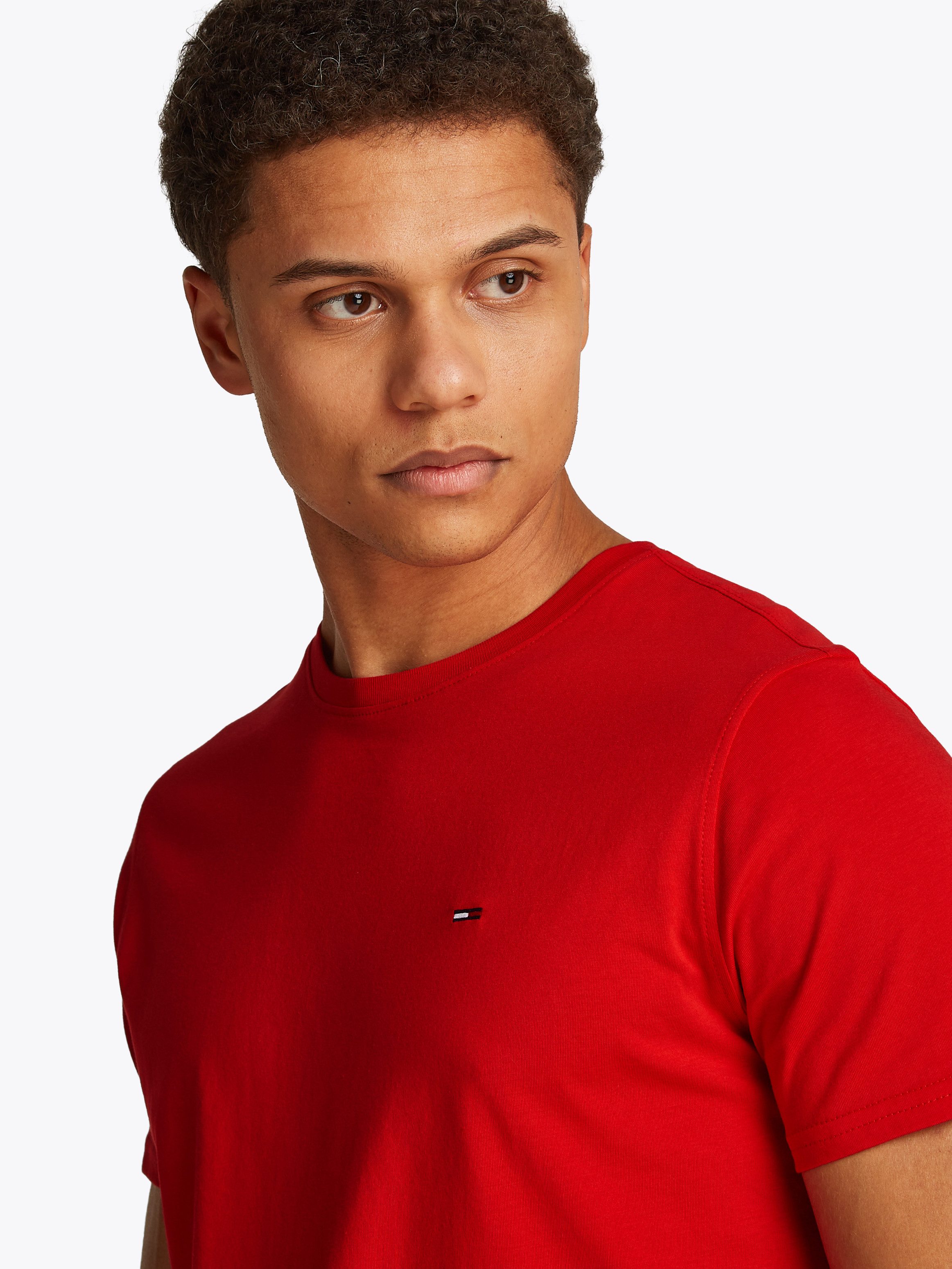 Tommy Jeans T-Shirt TJM ESSENTIAL SOLID günstig online kaufen