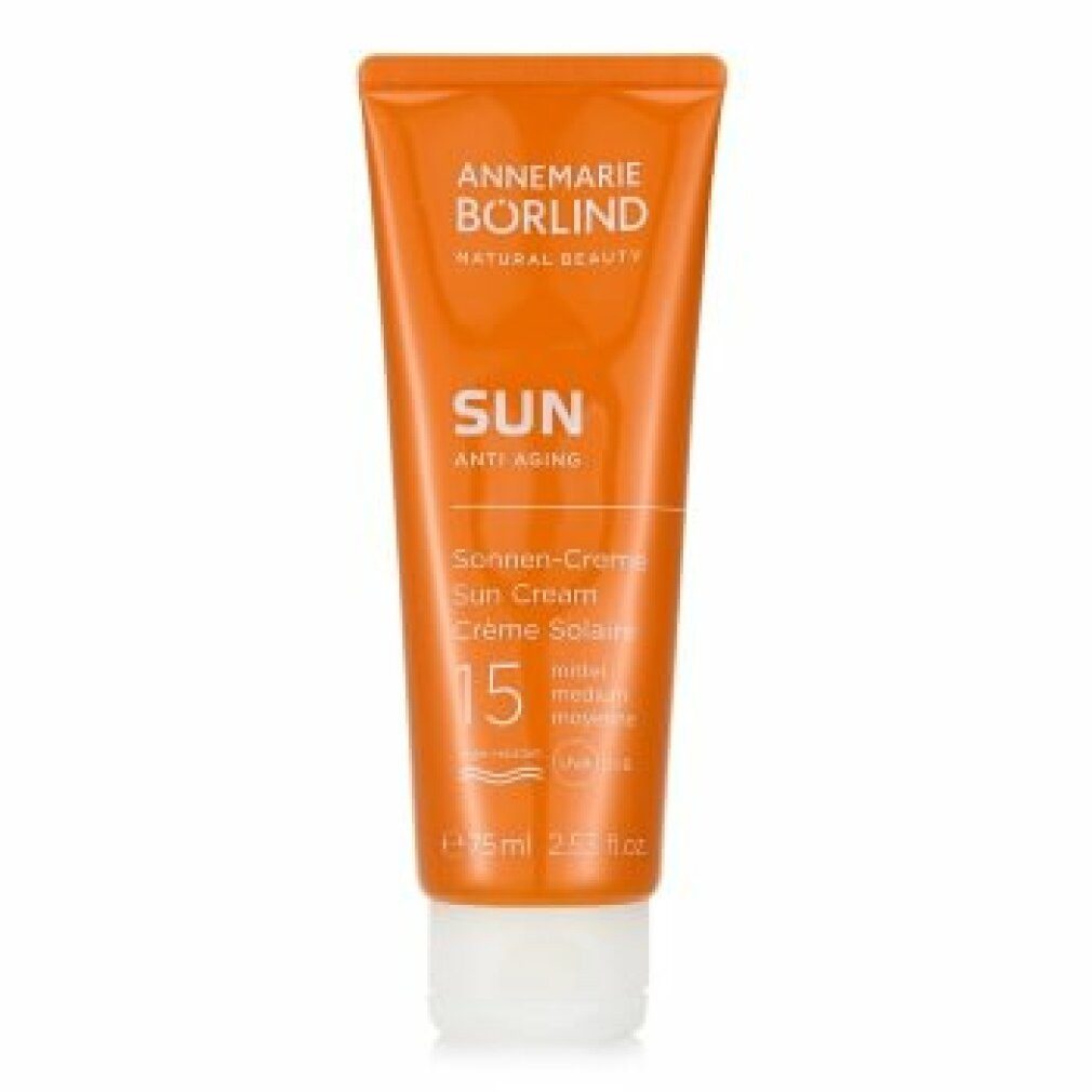 ANNEMARIE BÖRLIND Sonnenschutzcreme Sunscreen with anti-age effect SPF 15 Sun Anti Aging (Sun Cream) 75ml