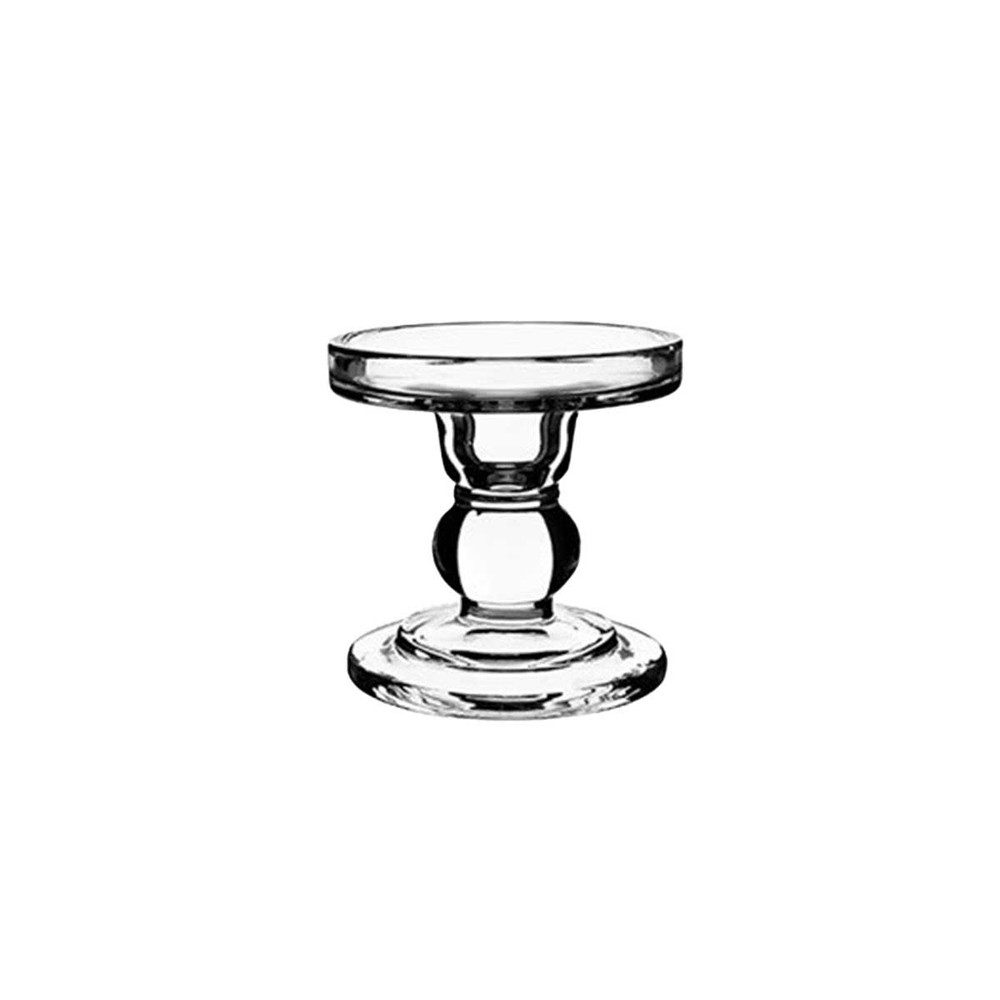 MICA Dekolicht Kerzenhalter klar - aus Glas - ca. 8,5 cm günstig online kaufen