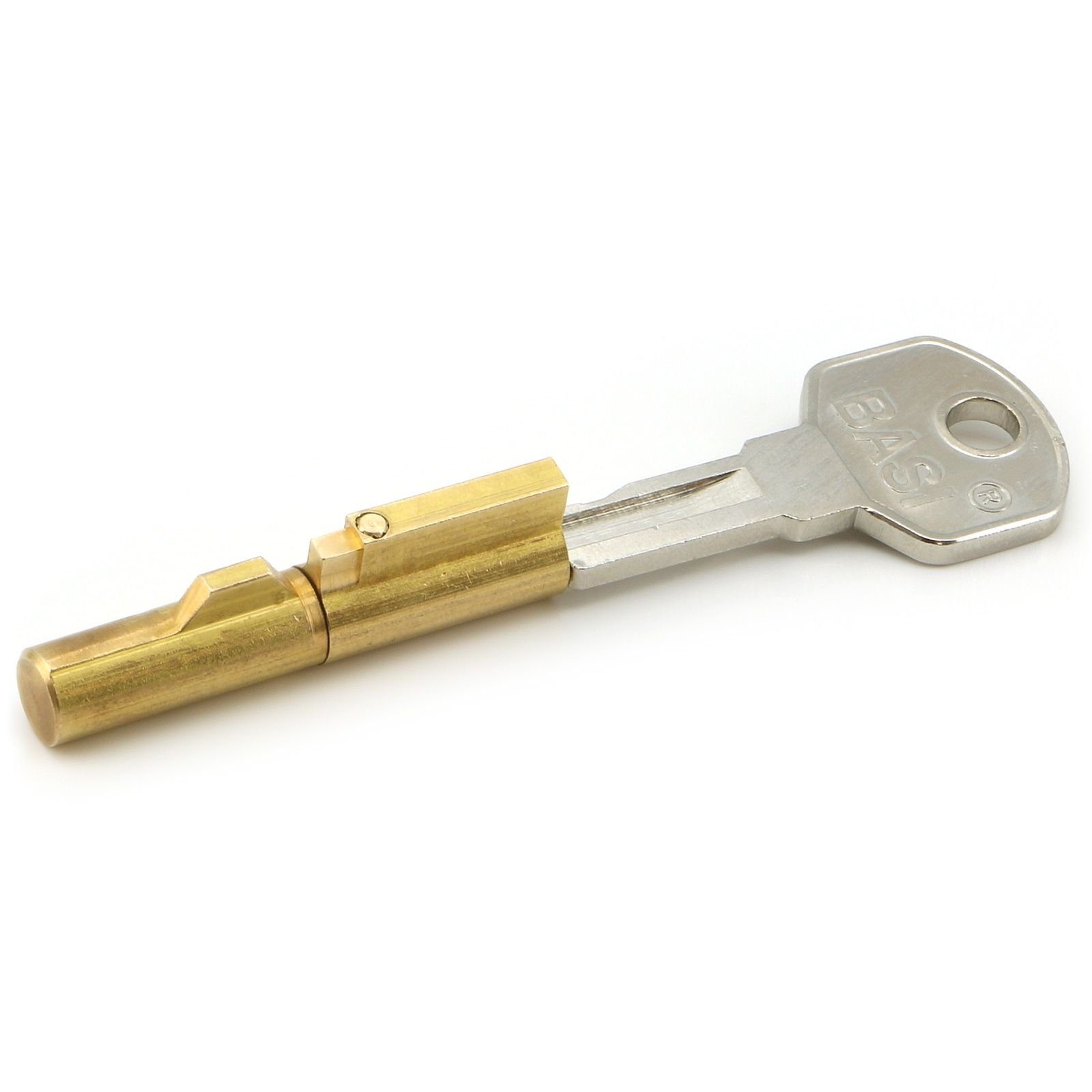 BASI Einsteckschloss BASI® Schlüssellochsperrer GL 2 Schlüssel SS12 Typ 9000-1201