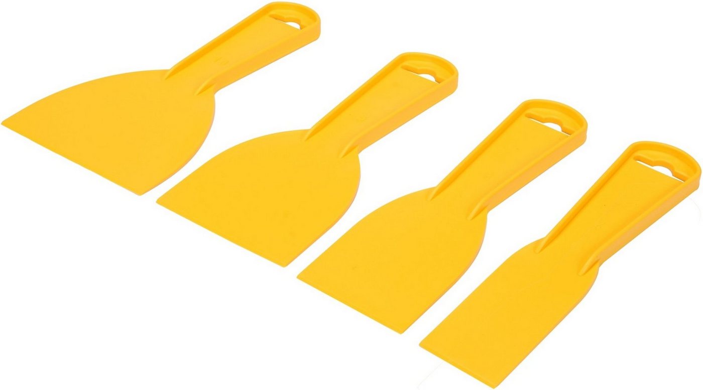 Thumbnail - TRIZERATOP Malerspachtel 4 Stück Spachtel, Malerspachtel 4, 6, 8 und 10 cm aus Kunststoff (4 Stück Spachtel, Malerspacht...
