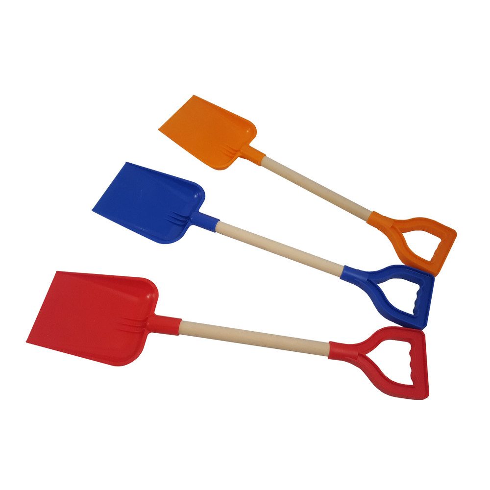 Adriatic Sandform Kinderschaufel - mit Holzstiel - 1 Stück