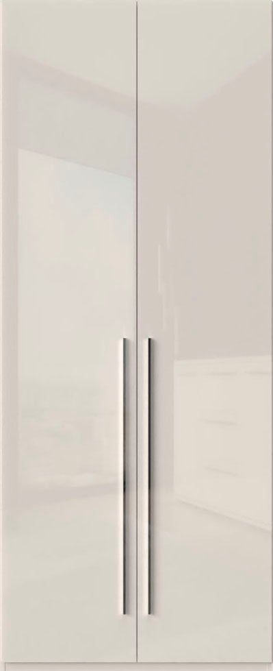 Places of Style Kleiderschrank "Piano, UV lackiert, hochglänzend in beige o günstig online kaufen