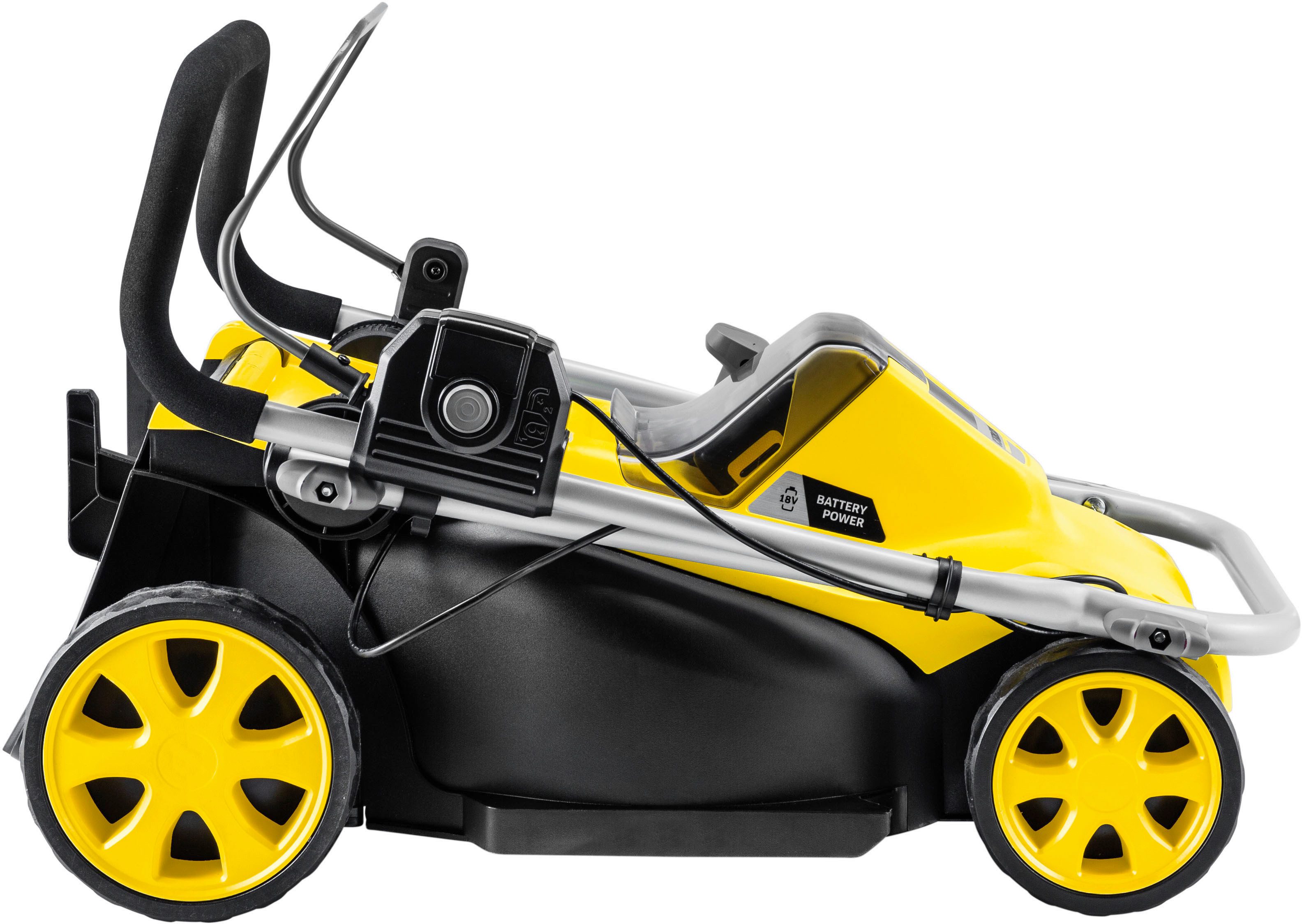 KÄRCHER Akkurasenmäher LMO 3-18 Battery Set, 34 cm Schnittbreite, inkl. Akku und Ladegerät