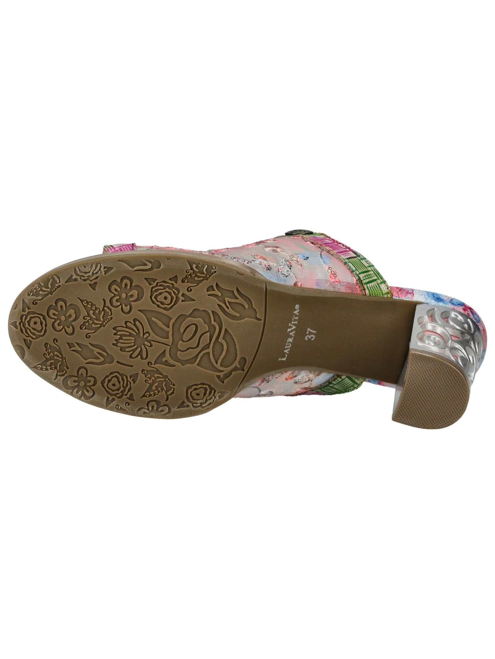 LAURA VITA LAURA VITA Pantoletten Leder/Textil Pantolette
