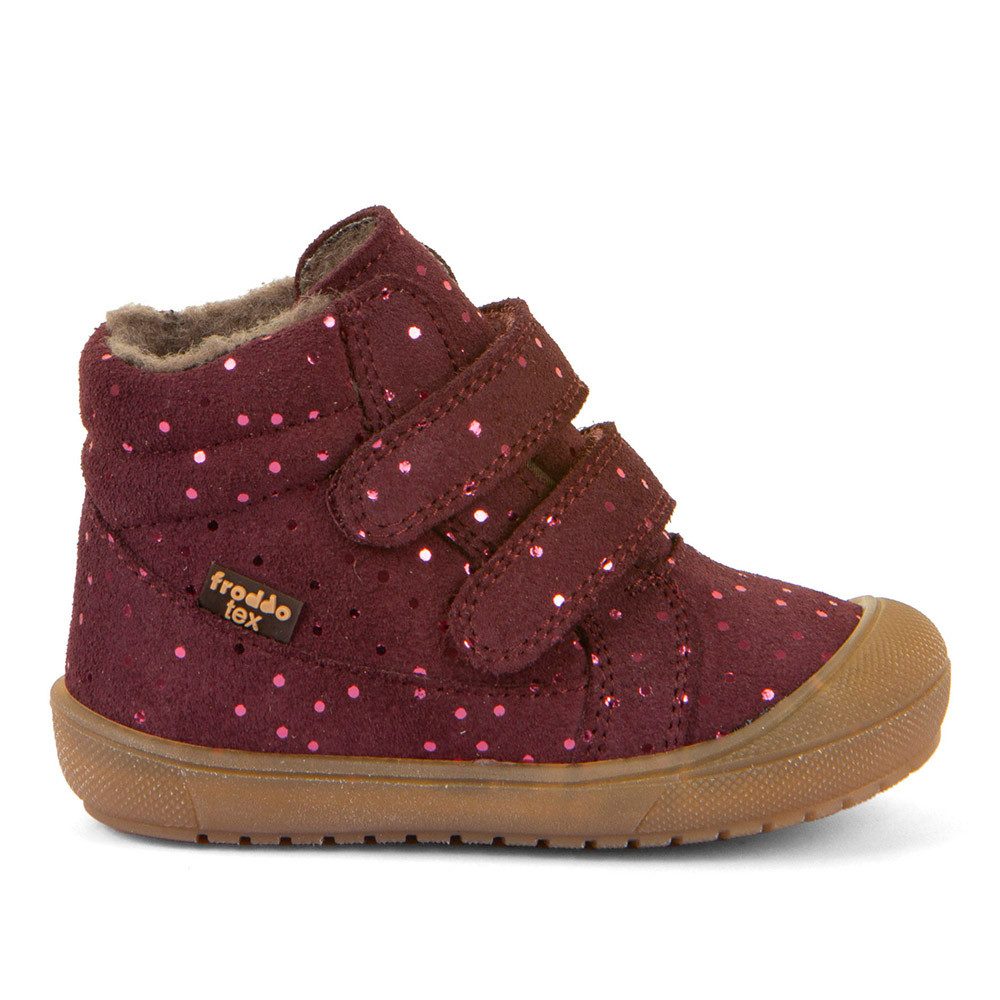 froddo® OLLIE WOOL TEX Lauflernschuh Winterstiefel, Klettschuh mit Wollfutter