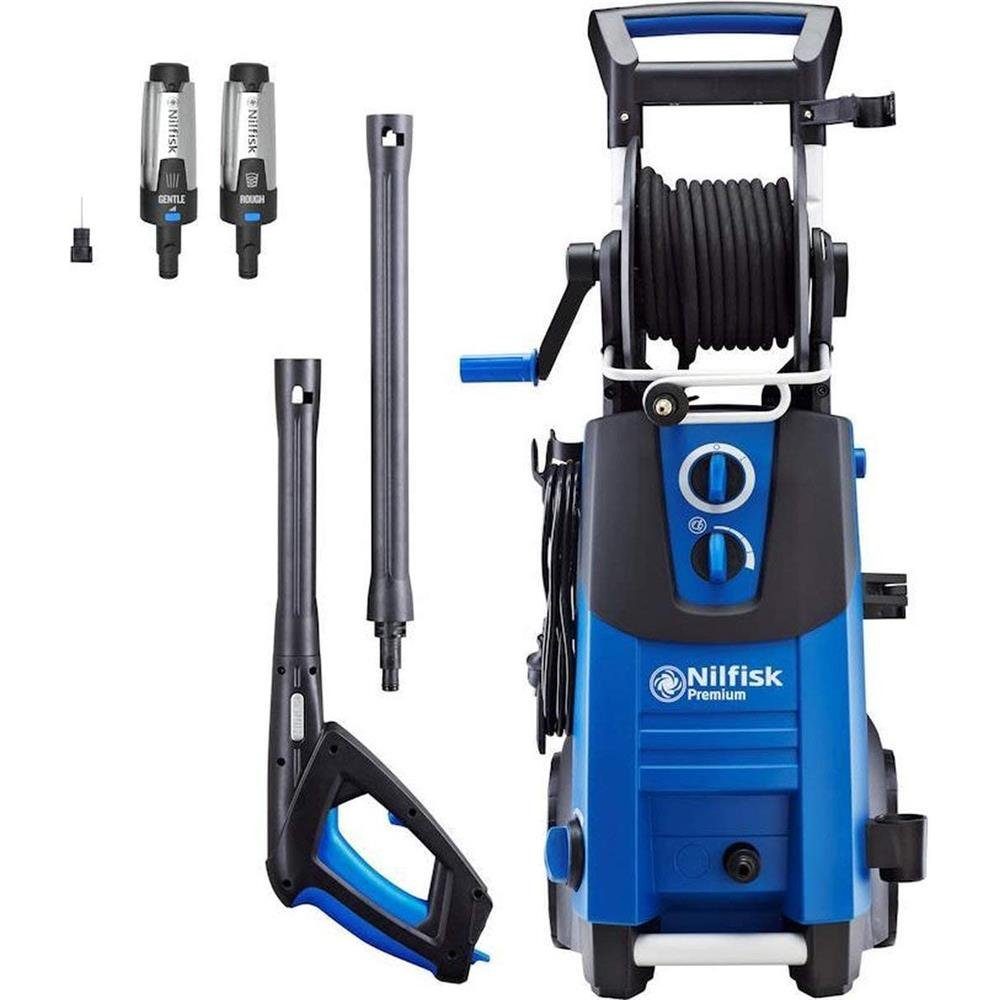 Nilfisk Hochdruckreiniger Premium P 190-12, Druck max: 190 bar, Reinigungsmittelsystem integriert