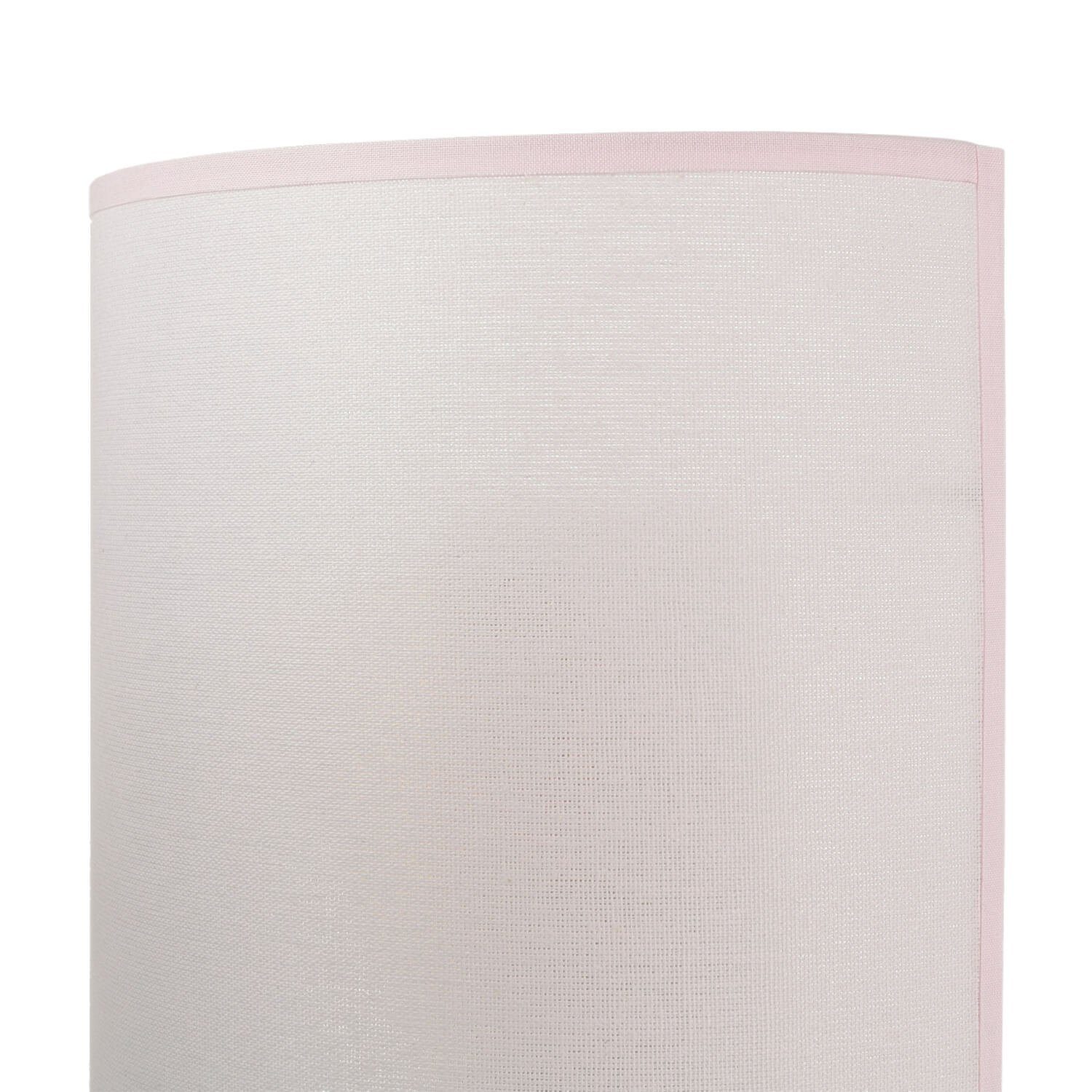 ALICE, Design Wandlampe ohne Leuchtmittel, Stofflampe Loft Wandleuchte Licht-Erlebnisse Rosa romantisch Beleuchtung