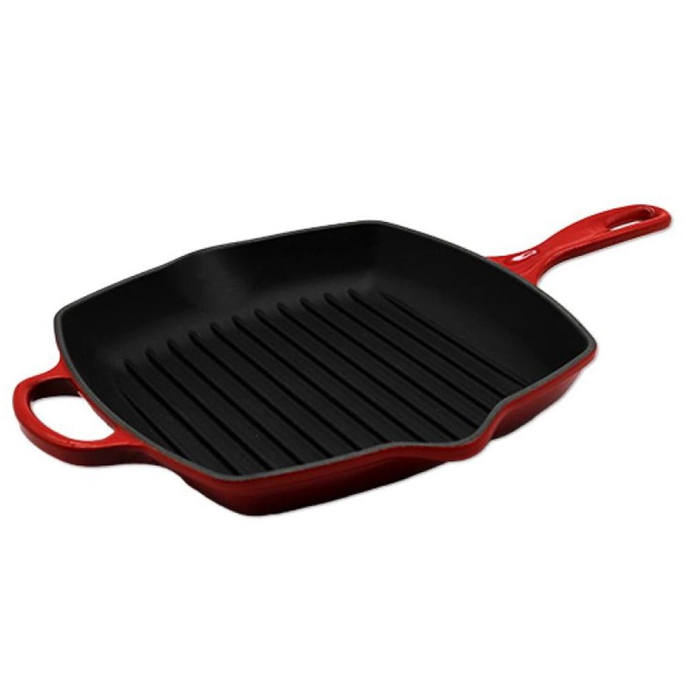 LE CREUSET Bratpfanne Creuset Signature Grillpfanne quadratisch
