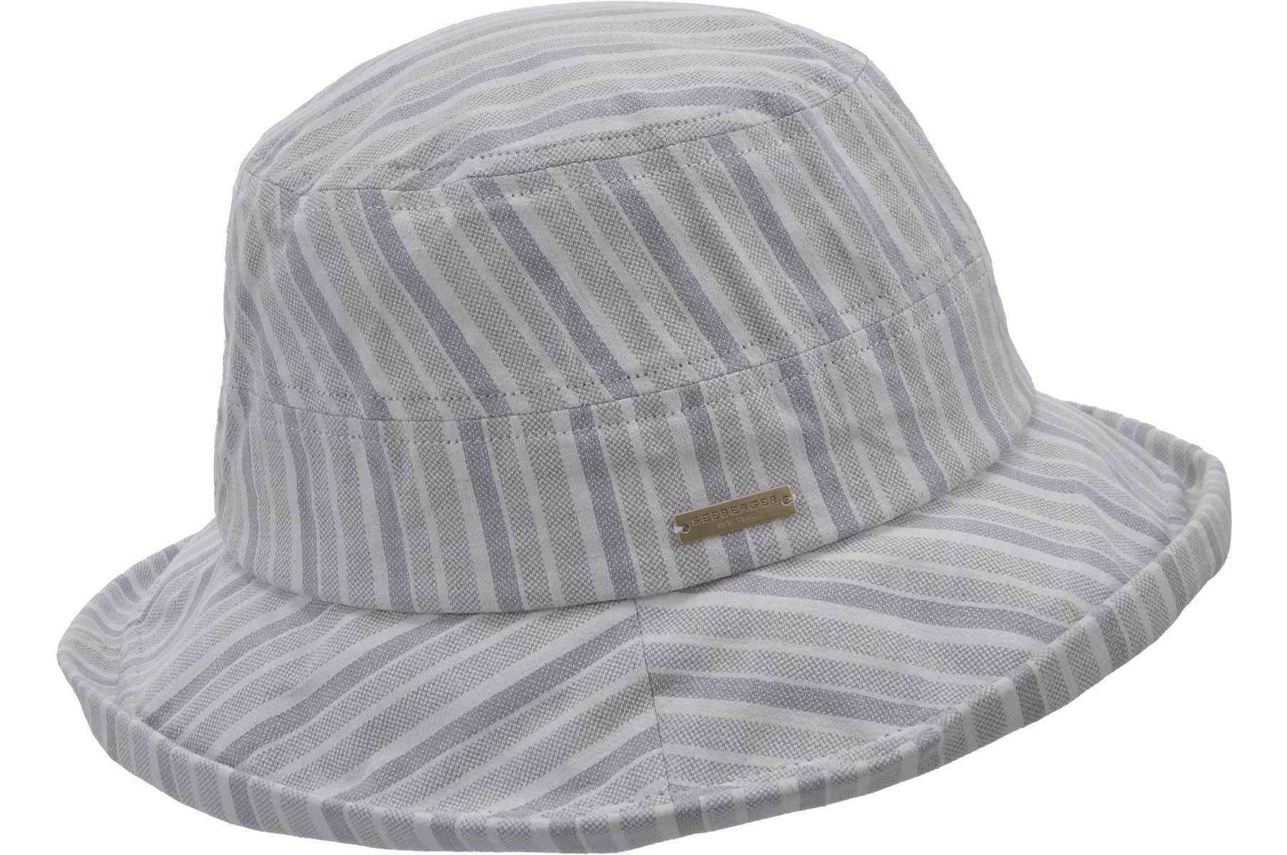 Seeberger Sonnenhut Baumwoll-Viskosestoff Bolero gestreift 55613-0 günstig online kaufen
