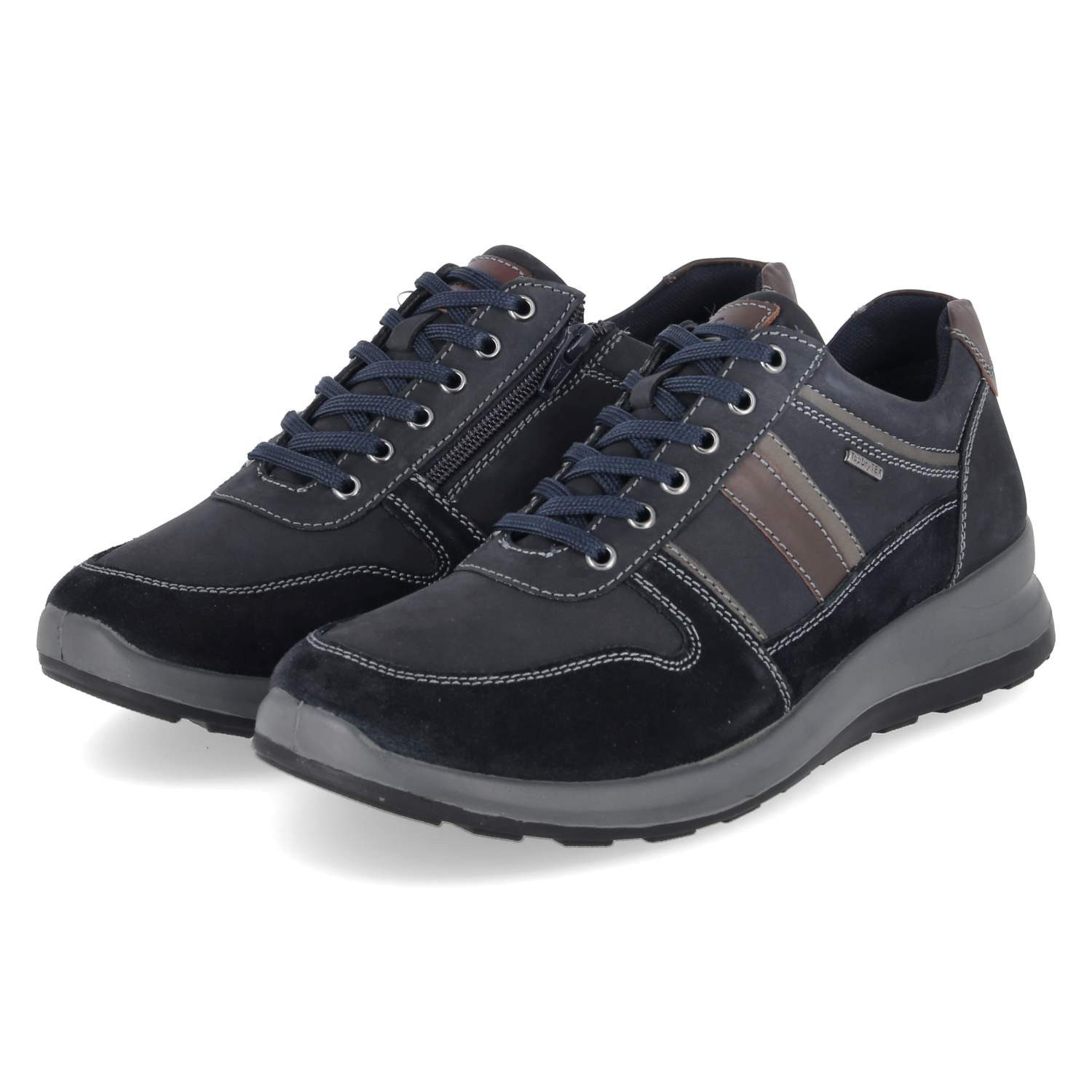 Josef Seibel 43955TE918/507 Herren Rauleder blue Schnürschuh