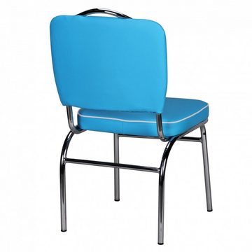 KADIMA DESIGN Esszimmerstuhl Retro Küchenstuhl - Bequemes Sitzen im 50er-Jahre Stil