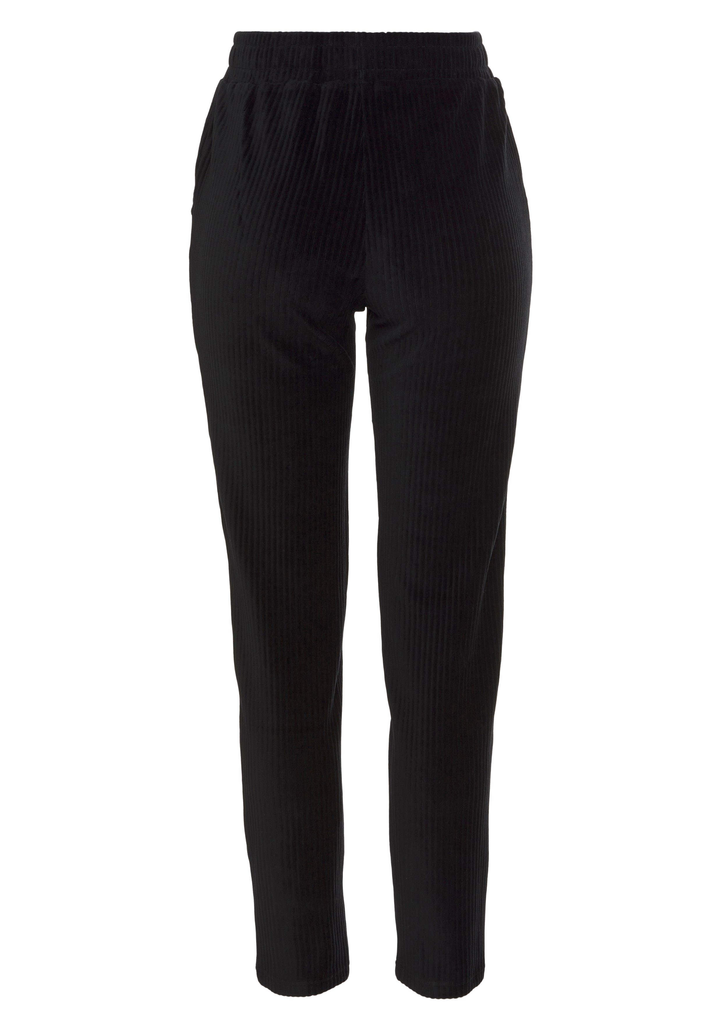 Vivance Cordschlupfhose, mit bequemen Bündchen und breite Cord Struktur günstig online kaufen