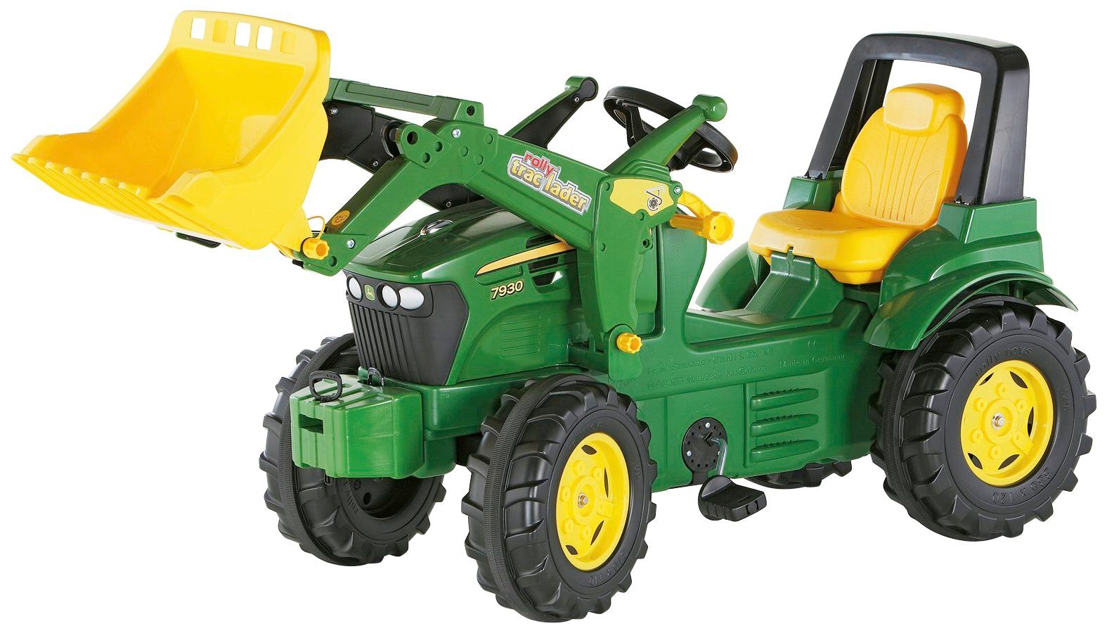 rolly toys® Tretfahrzeug John Deere 7930, Kindertraktor mit Lader