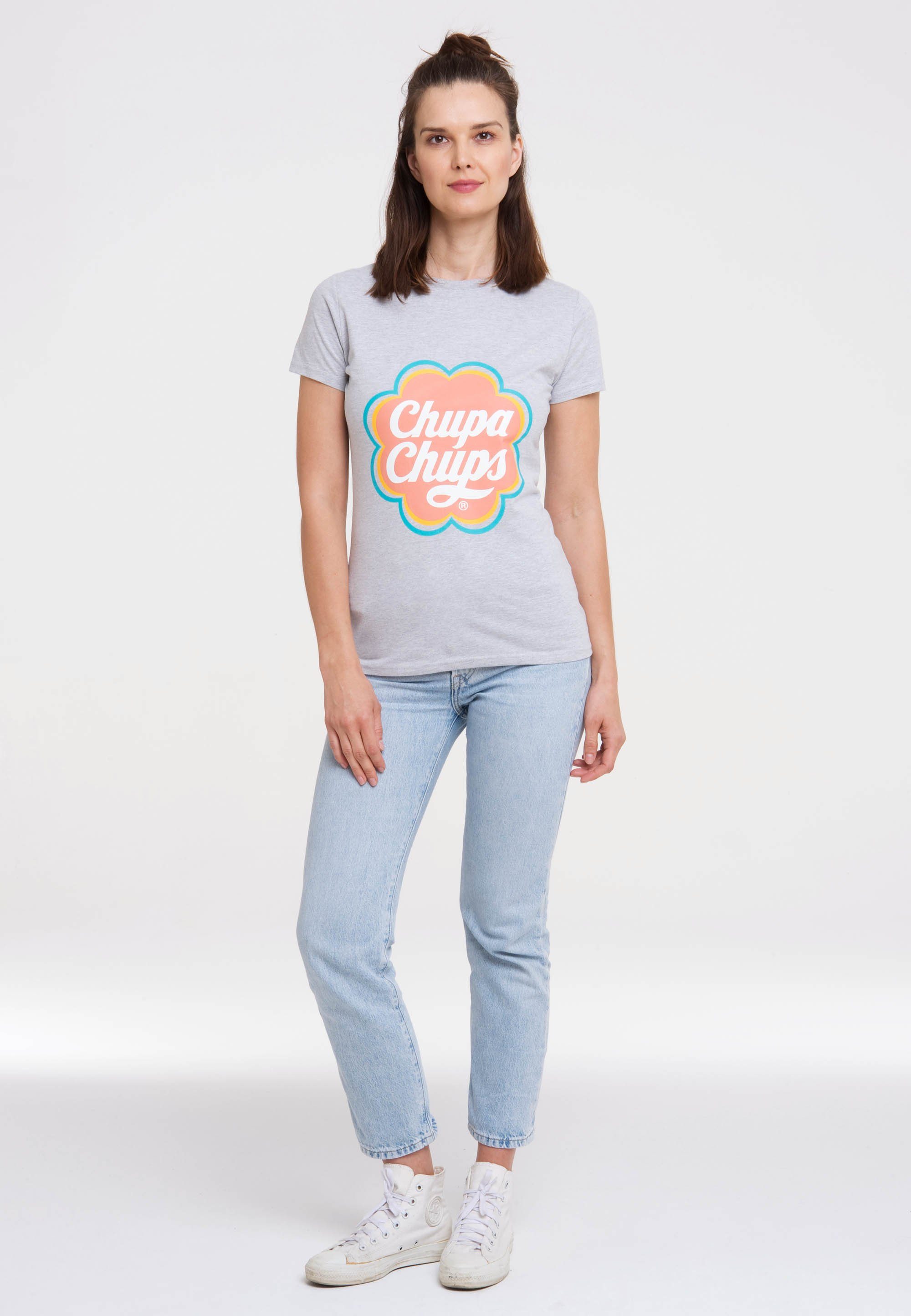 LOGOSHIRT T-Shirt Chupa Design Chups mit lizenzierten