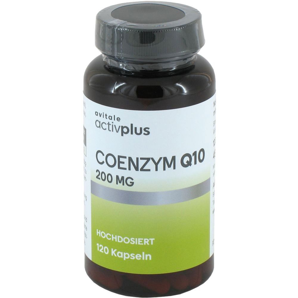 Avitale GmbH ACTIVPLUS Coenzym Q10 200 mg Kapseln Kapseln, 45.72 g