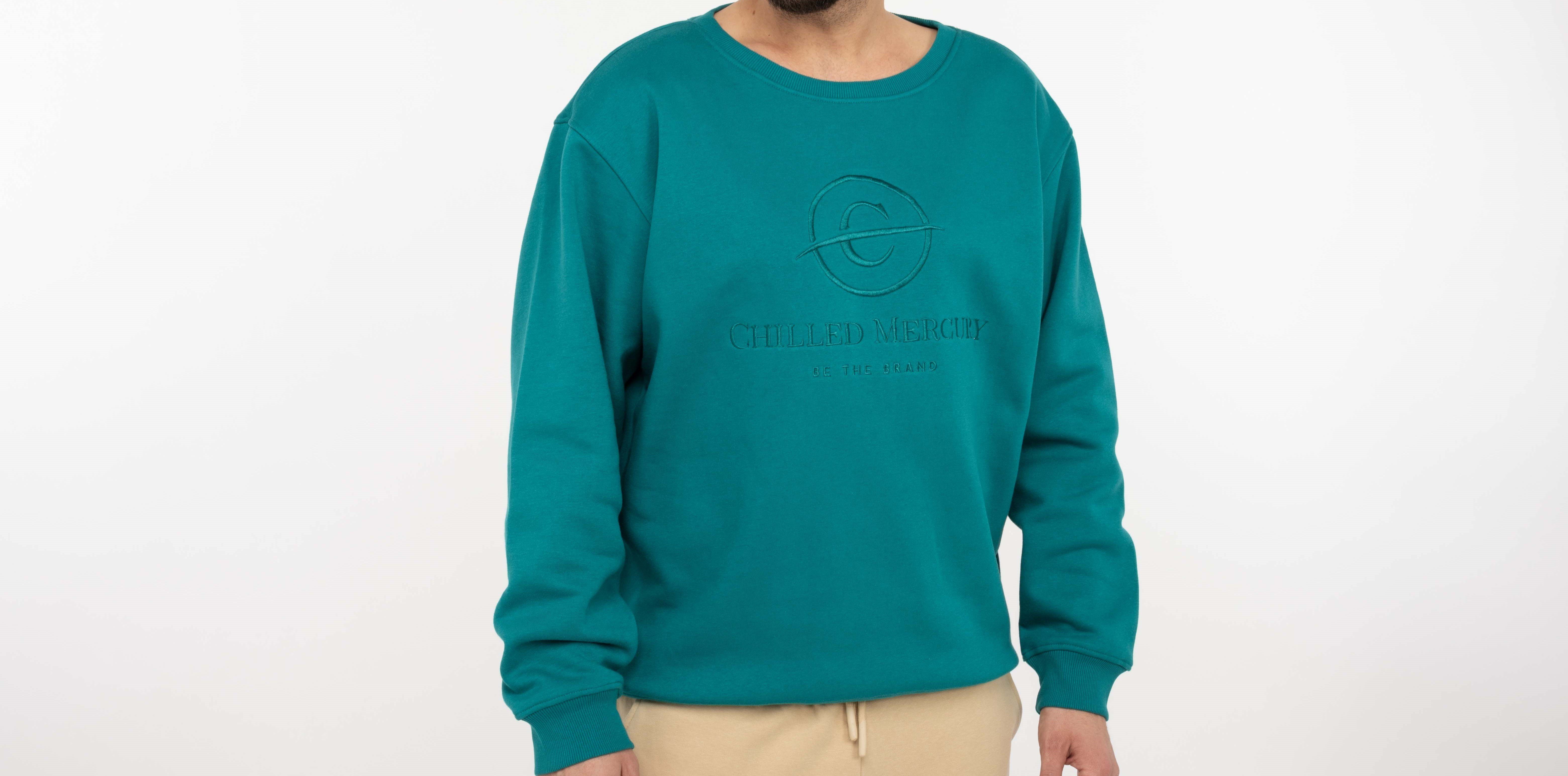 Chilled Mercury Sweatshirt Pullover/ Männer Grün