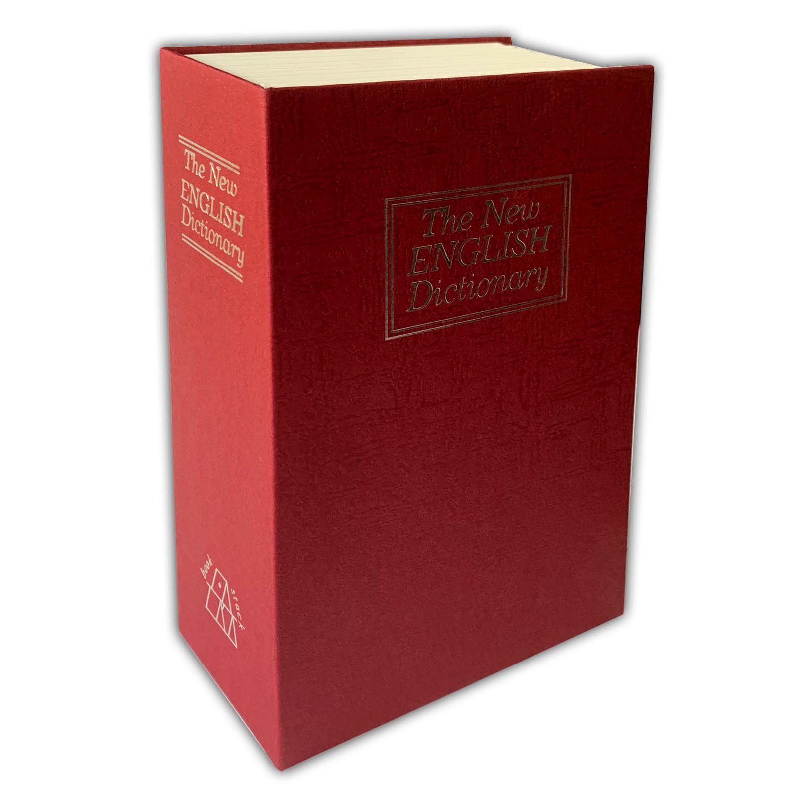 HAC24 Buchtresor Büchersafe Buchattrappe Geldkassette Bücher Safe Geheimsafe, inkl. 2 Schlüssel