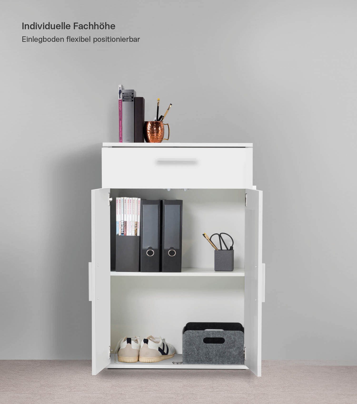 mokebo Mehrzweckschrank Der Praktische (90cm Höhe) günstig online kaufen