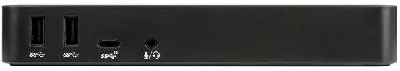 Targus DOCK430EUZ Notebook-Adapter USB Typ C zu 3,5-mm-Klinke, DisplayPort, HDMI, USB Typ C