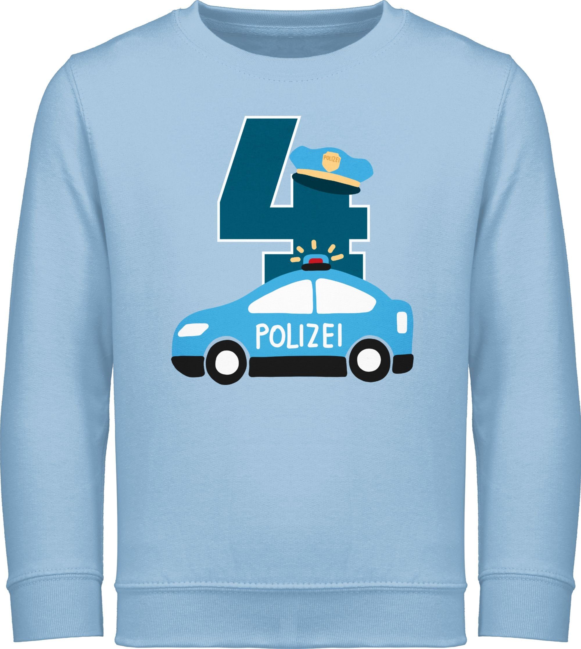 Sweatshirt Polizei Vierter