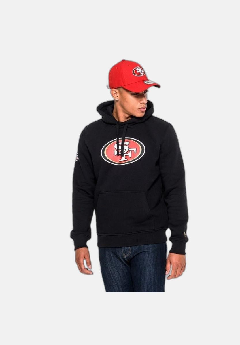 New Era Hoodie San Francisco 49ers NFL Team Logo Hoody Schwarz Kapuzenpullover New Er (1-tlg)