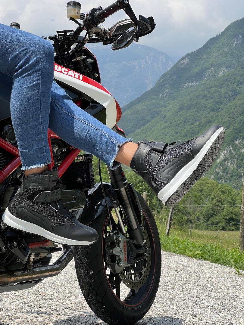 Stylmartin Audax Glam Damen Motorradschuhe Motorradstiefel wasserdicht