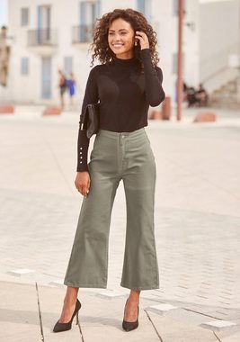 LASCANA Weite Jeans in Culotte-Form