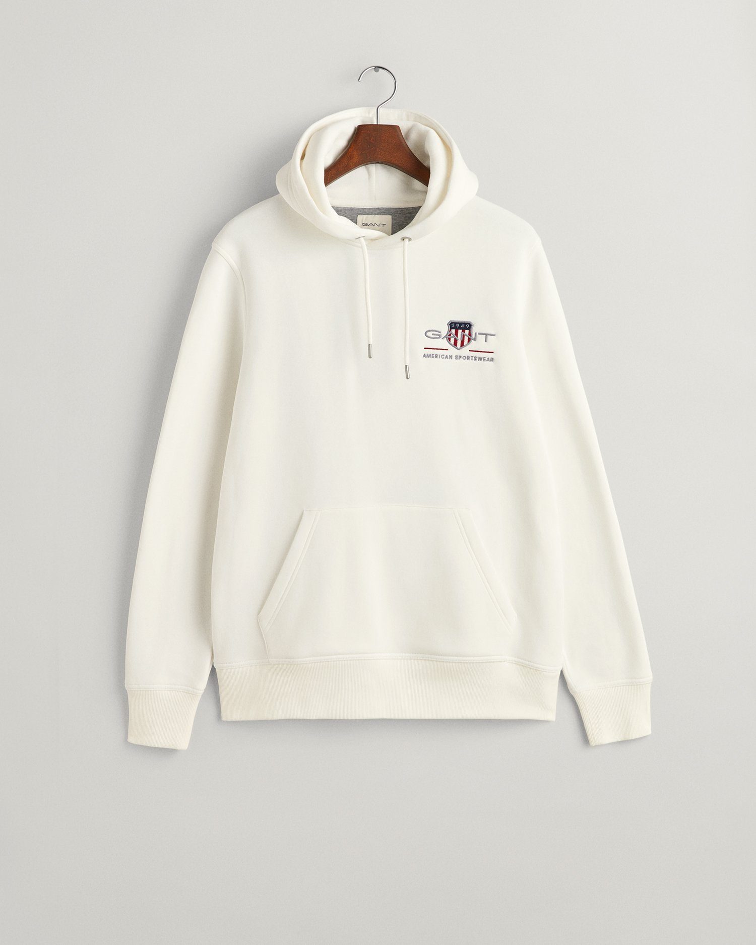 EGGSHELL MEDIUM REG HOODIE Hoodie ARCHIVE Gant SHIELD