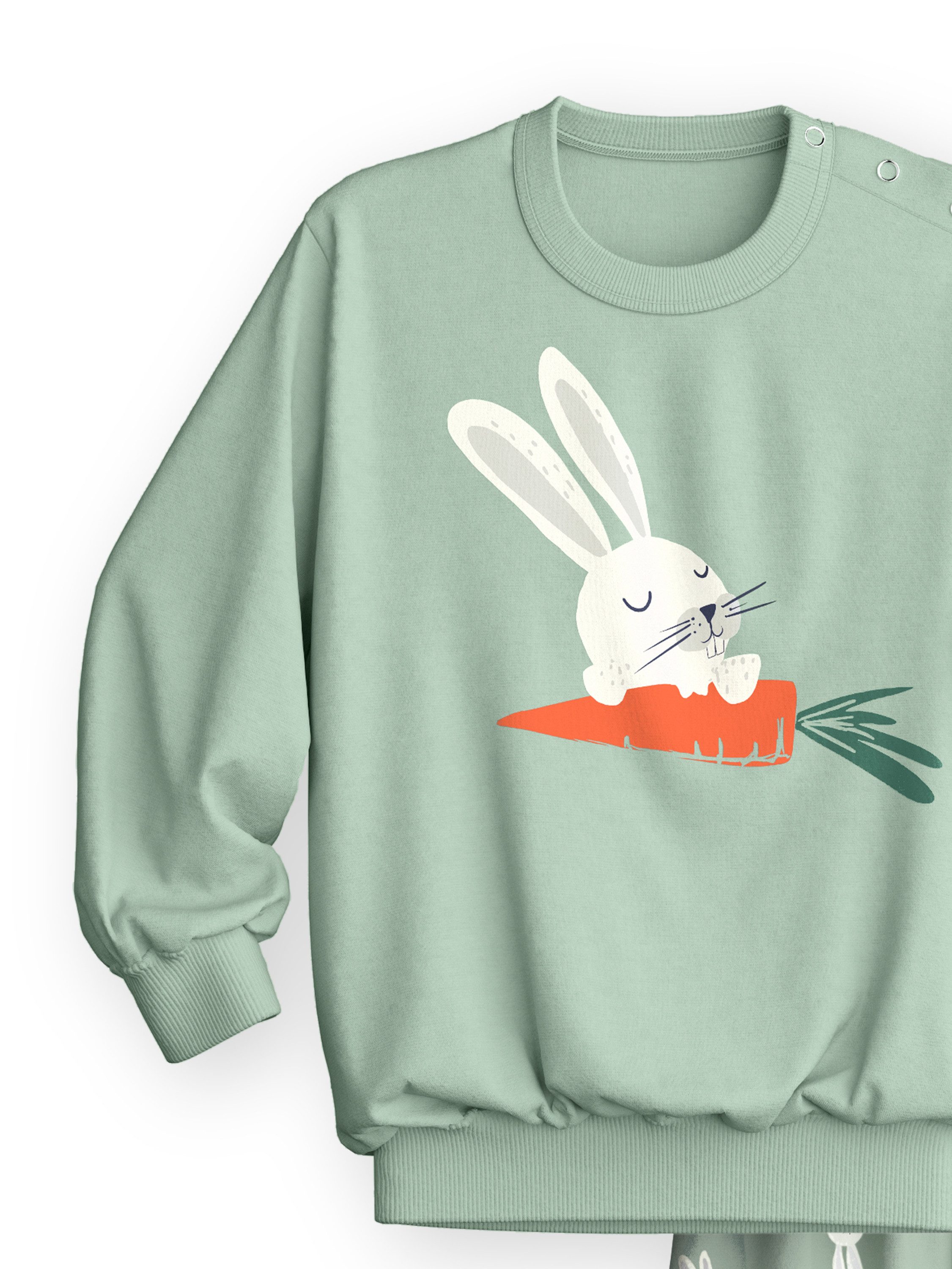 CALIDA Pyjama Toddlers Easter Kinder (2 tlg) aus Baumwolle, atmungsaktiv, pflegeleicht, mit weichen Bündchen
