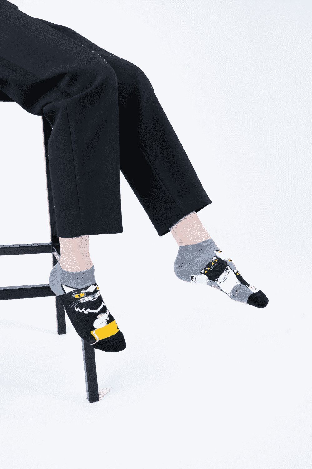 Many Mornings Sneakersocken Many Mornings Sneaker Black Cat (1 Paar, 1-Paar günstig online kaufen