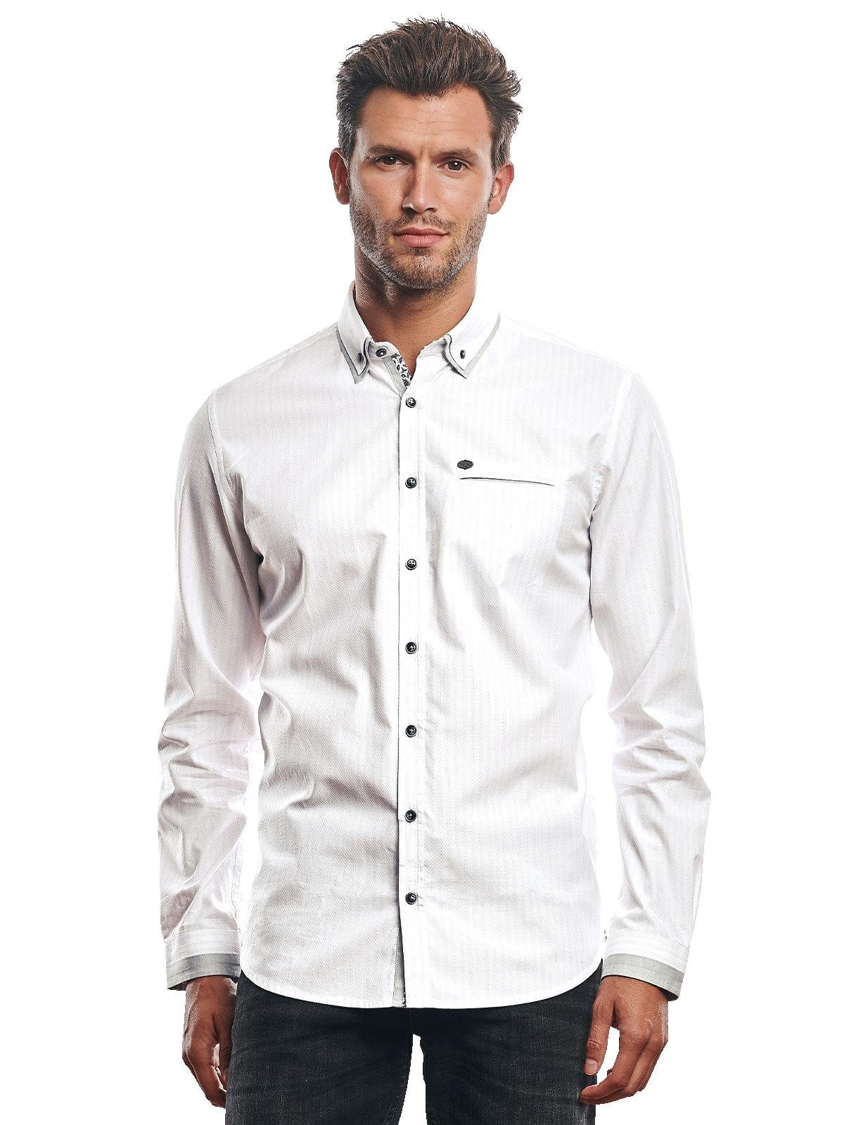 Engbers Langarmhemd »Hemd gemustert« online kaufen | OTTO