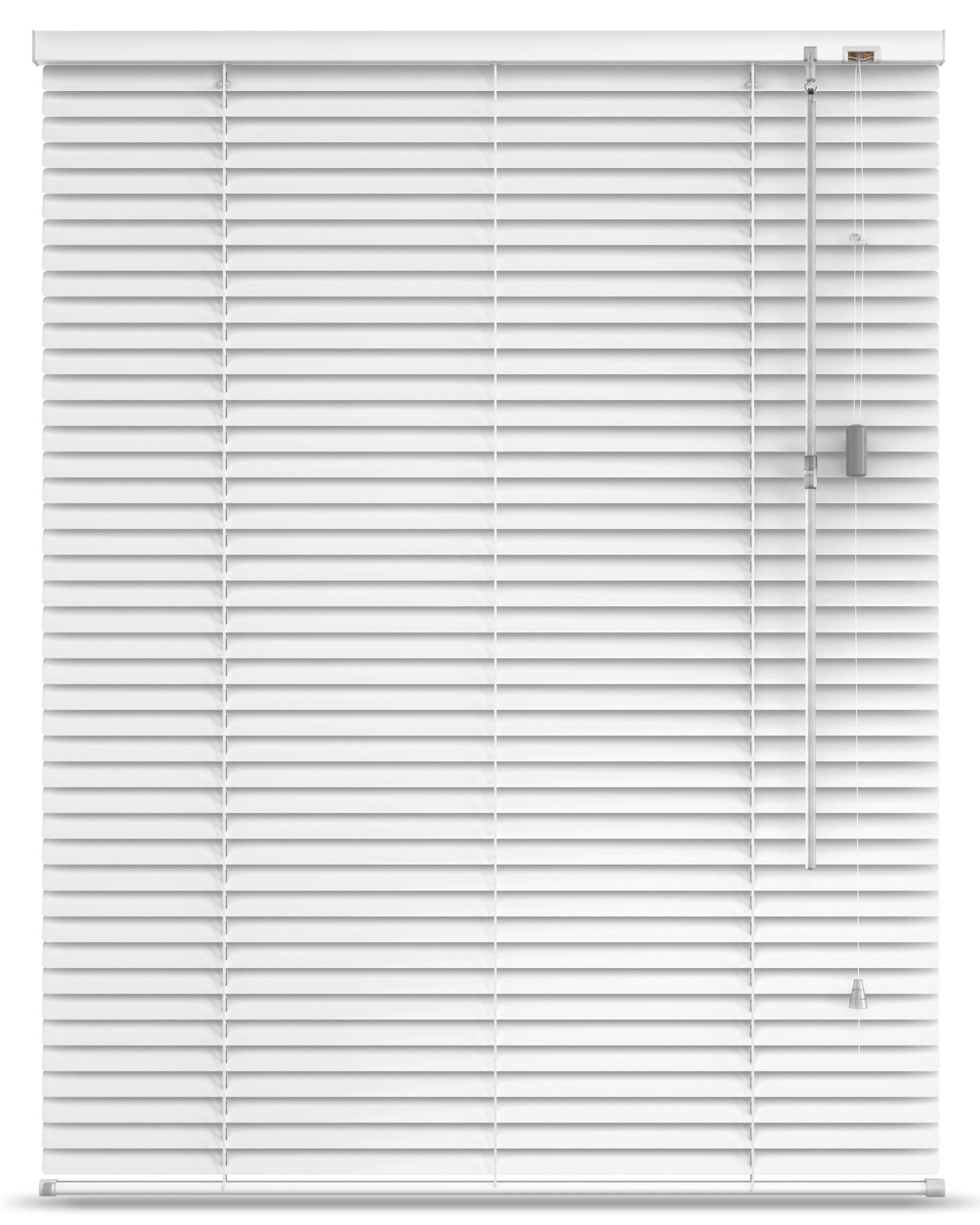 Sol Royal Jalousie Alu Jalousie SolDecor JA2 Klemmfix, 40x130cm, Weiß glänzend, Tür- und Fensterjalousie Alu Blickschutz 2,5 cm breite Lamellen