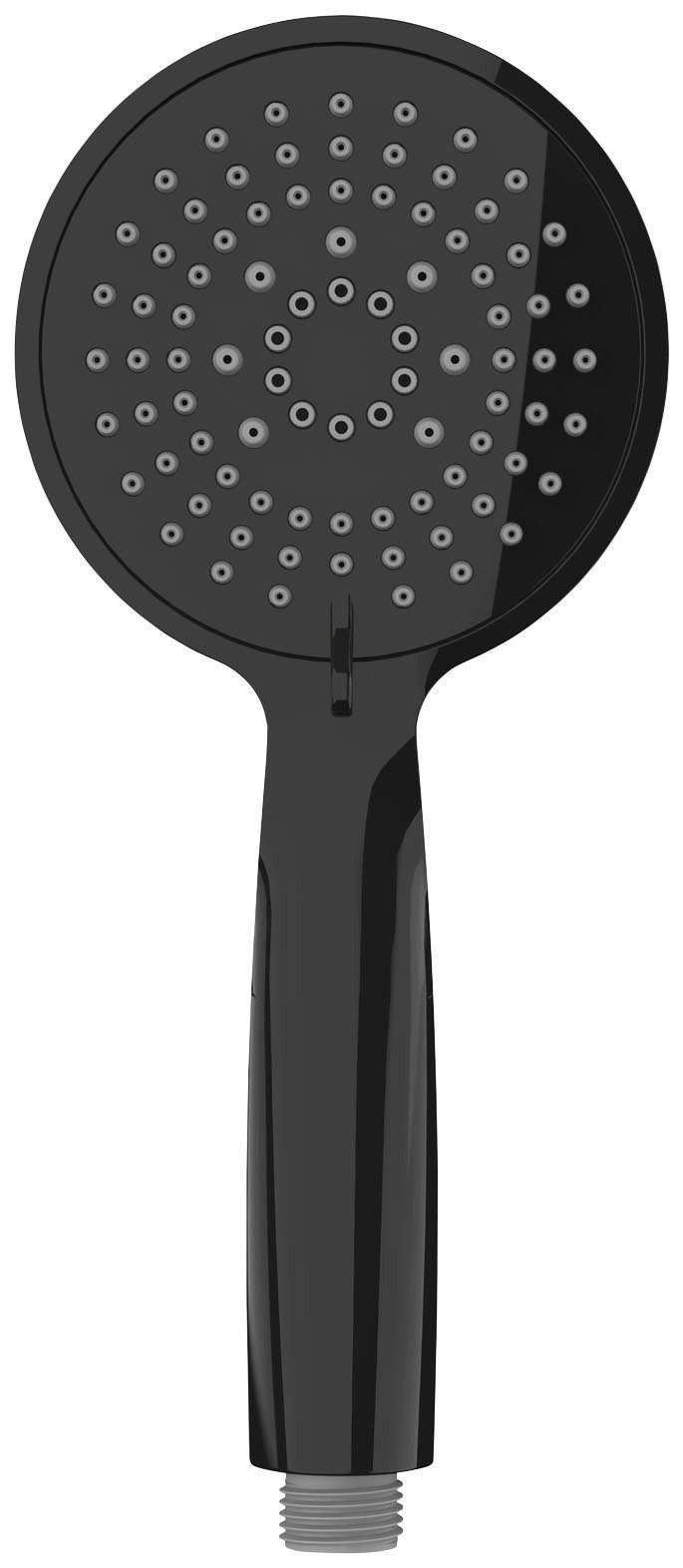 WENKO Handbrause Young, Schwarz, Ø 11 cm