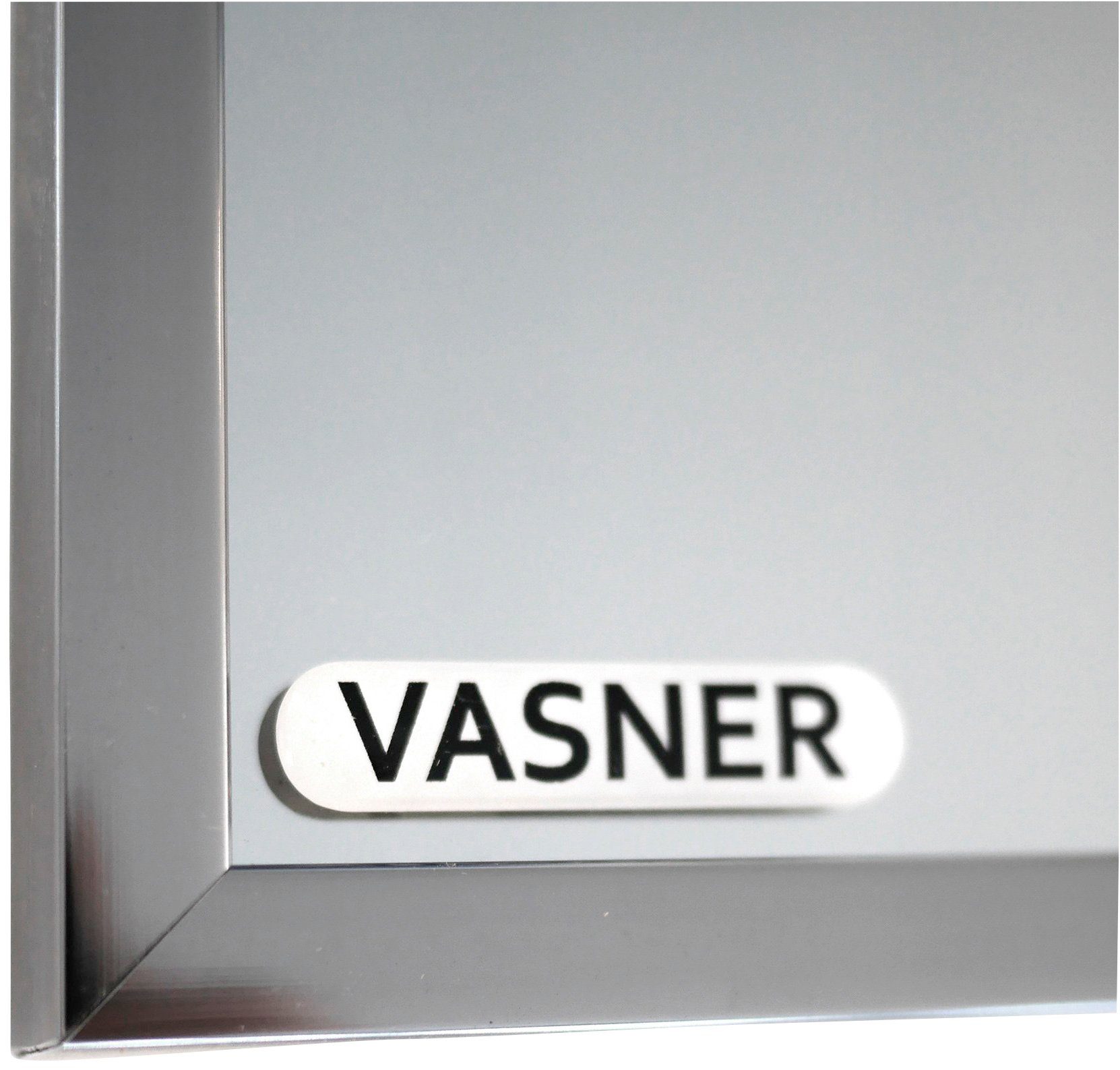 Vasner cm W, Glas/Titan, Zipris 90x60 500 Infrarotheizung S,