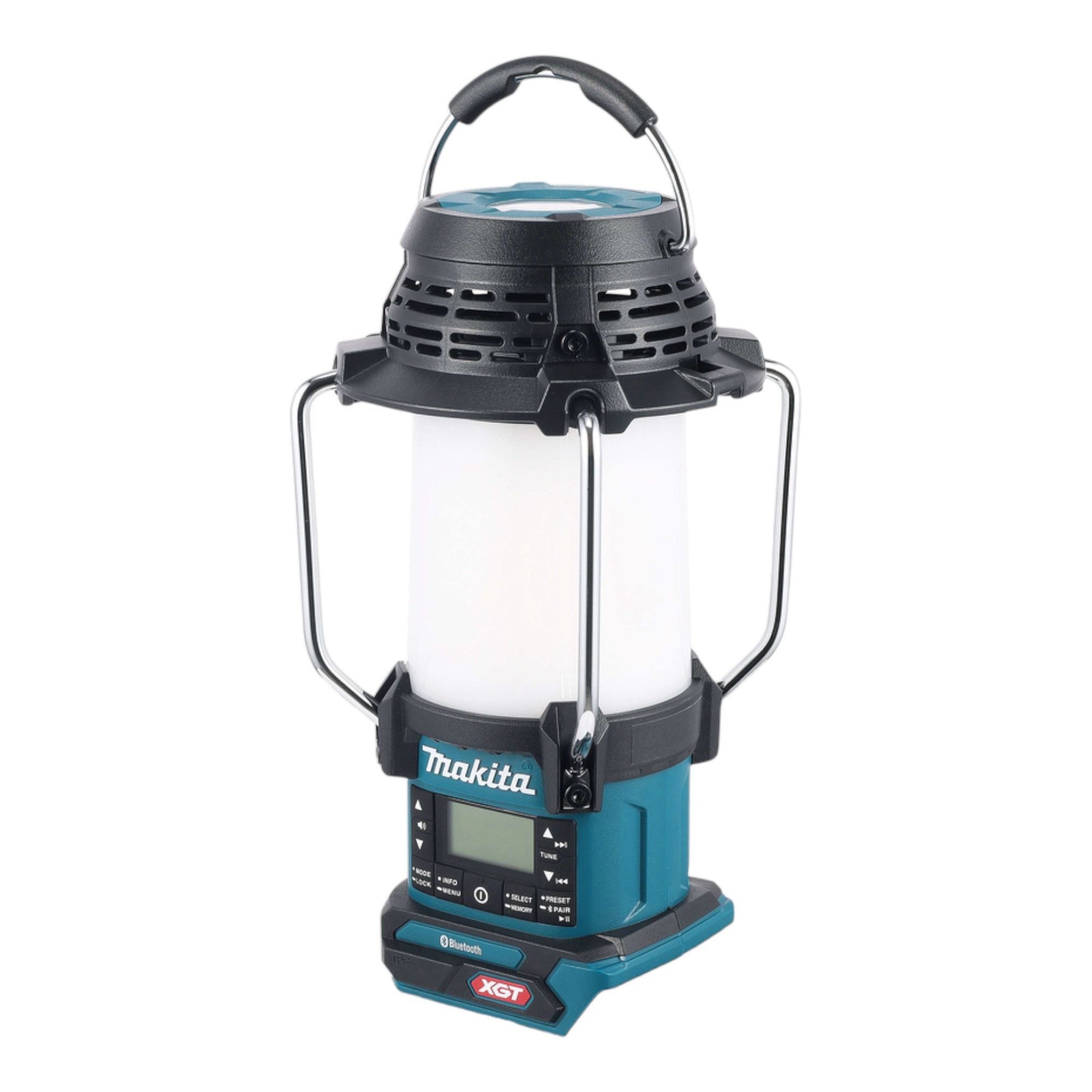 Makita MR 009 GZ Akku Radio mit Laterne 40 V max. FM / DAB+ 310 lm Solo Baustellenradio