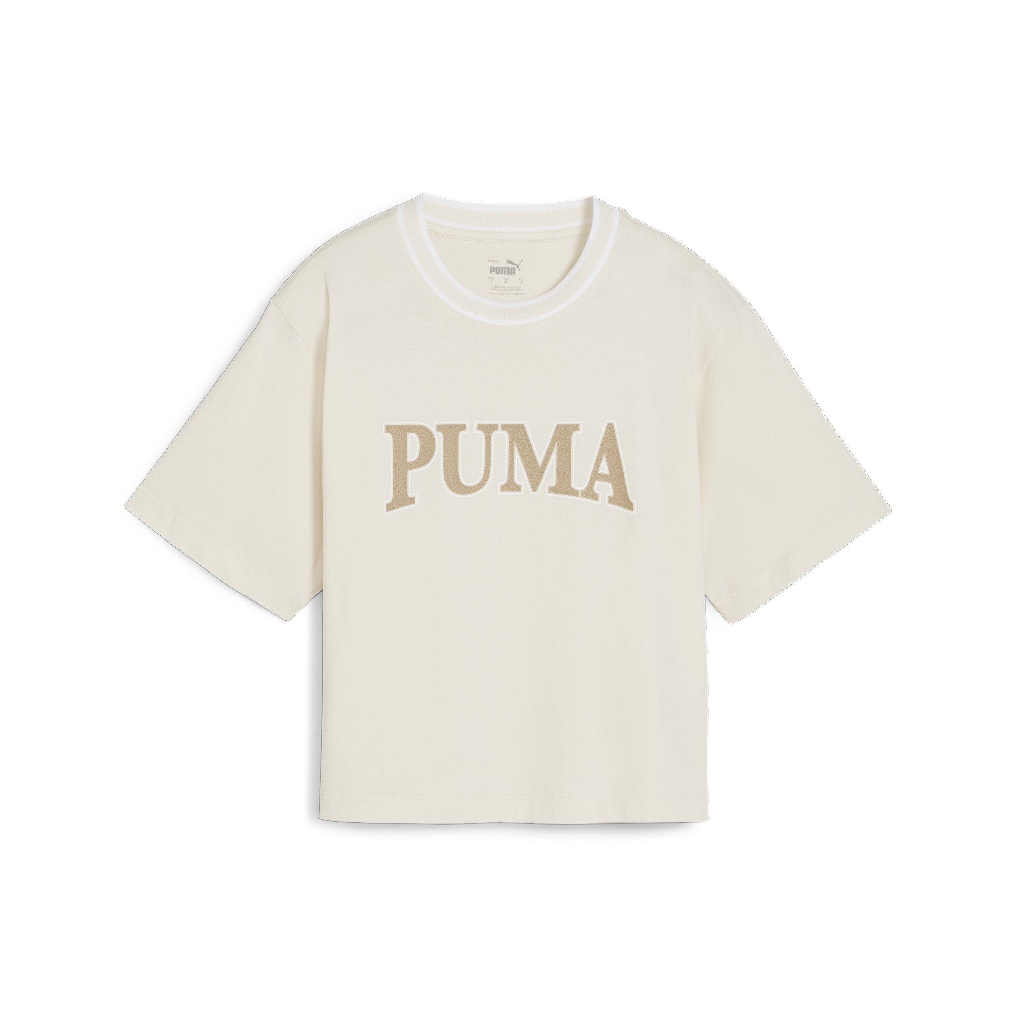 PUMA T-Shirt PUMA SQUAD Graphic T-Shirt Damen, Rundhalsausschnitt