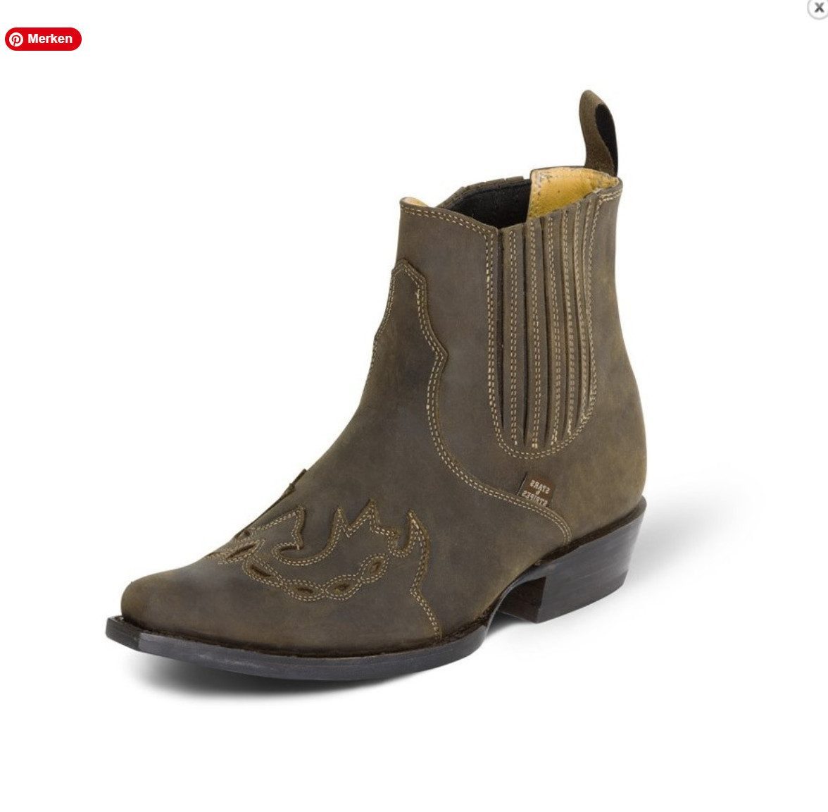 Stars & Stripes WB37 Cowboy Сапогиette aus hochwertigem Rindsleder