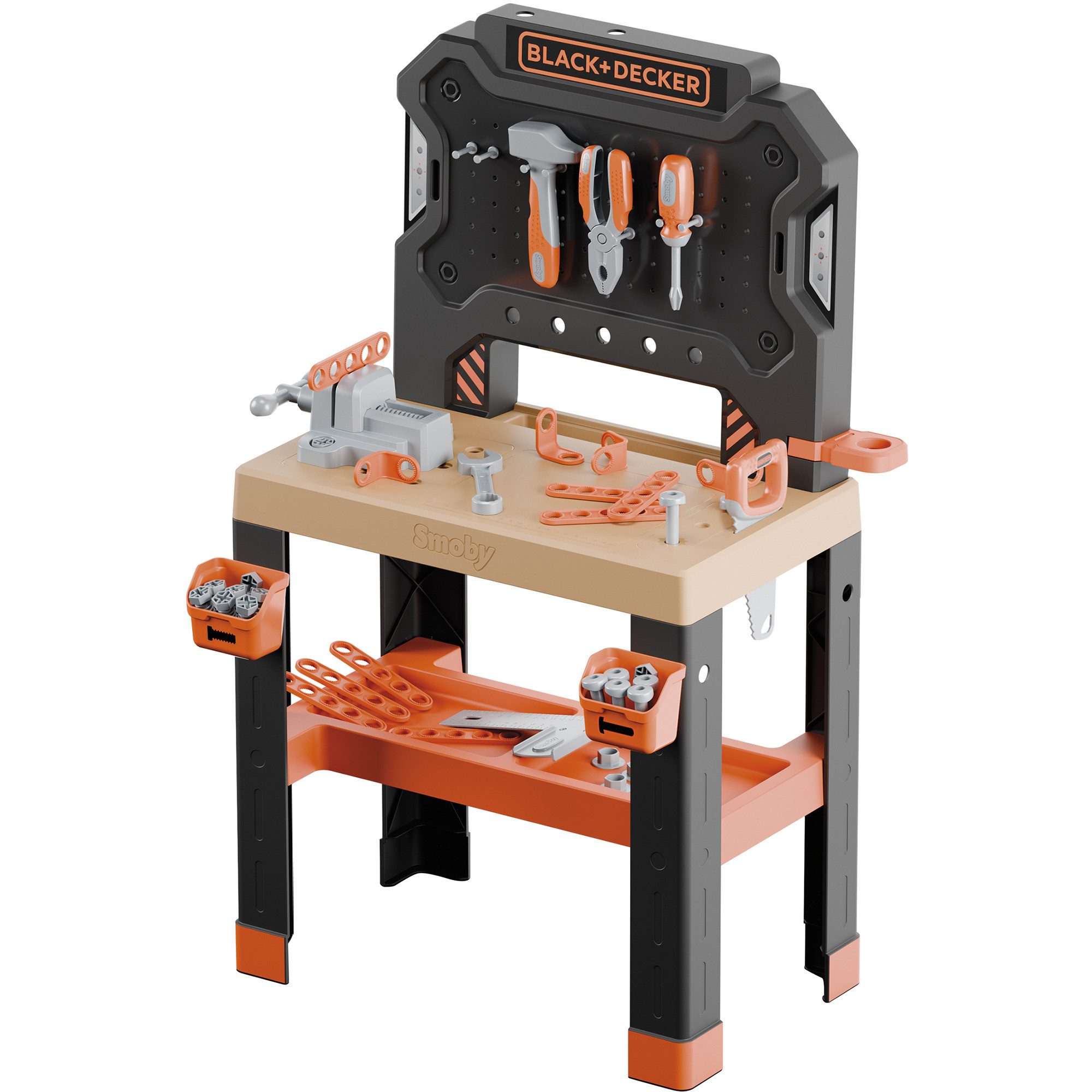 Spielwerkzeug Smoby Smoby Black+Decker Werkbank, Kinderwerkzeug
