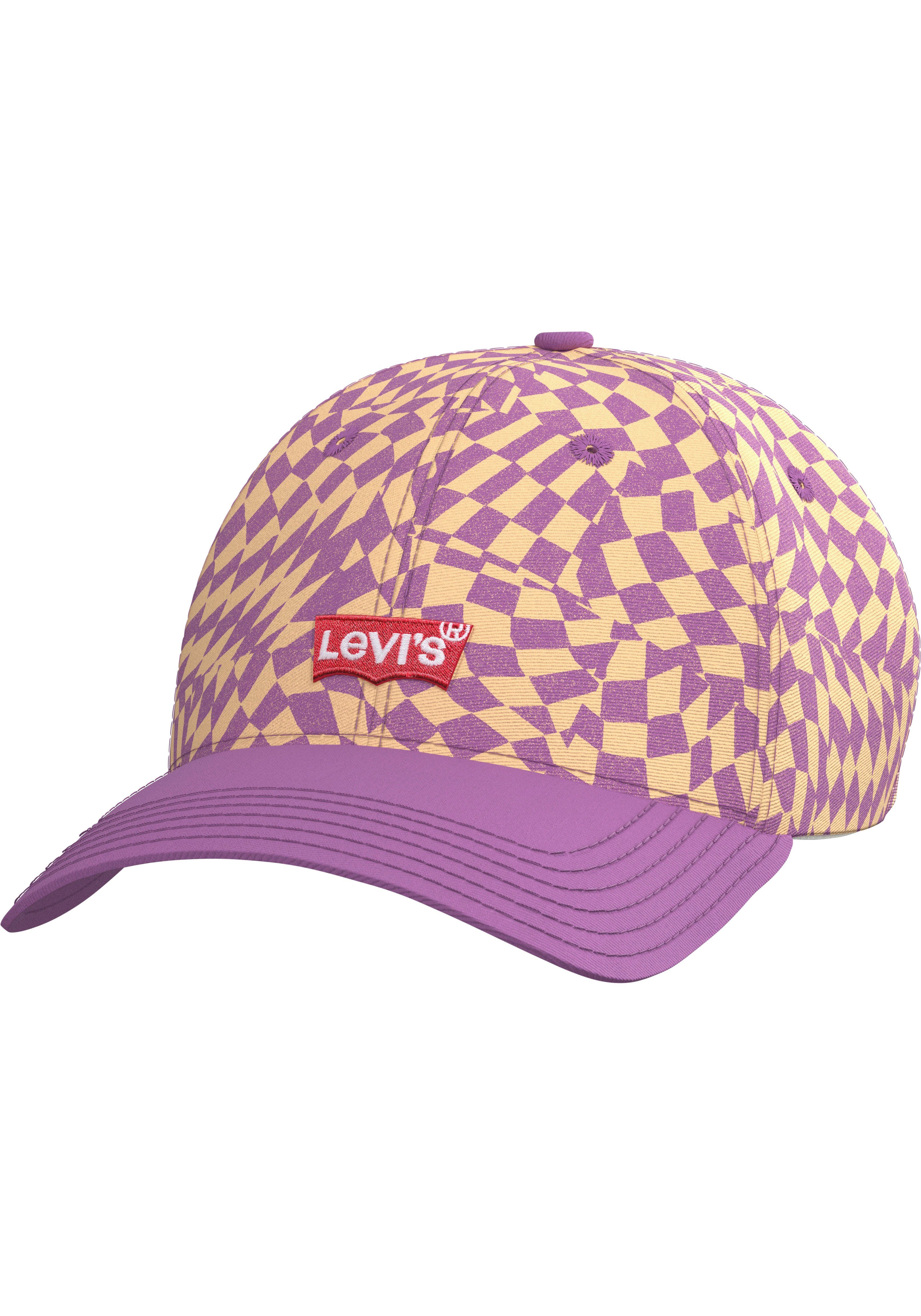 Levi's® Baseball Cap Housemark regular Flexfit fuchsia