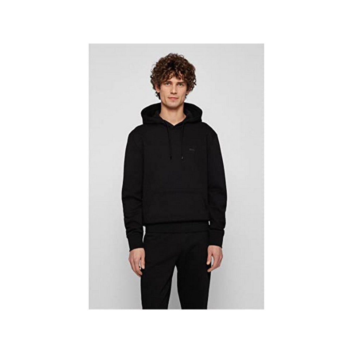 Sweatshirt schwarz (1-tlg) HUGO