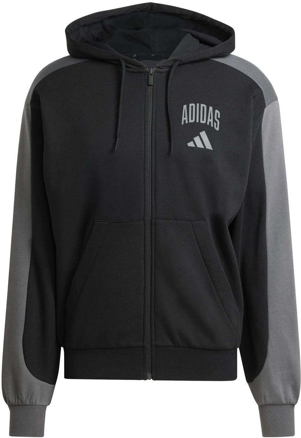 adidas Sportswear Kapuzensweatshirt M COLLEGIATE FZ BLACK/GRESIX