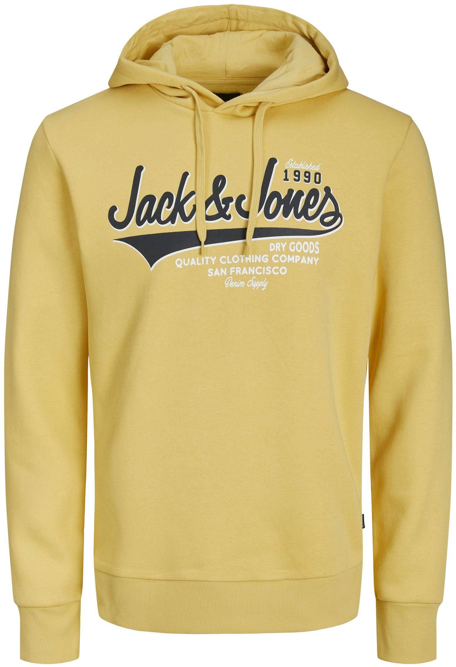 SWEAT LOGO & Jack Jones Kapuzensweatshirt HOOD jojoba
