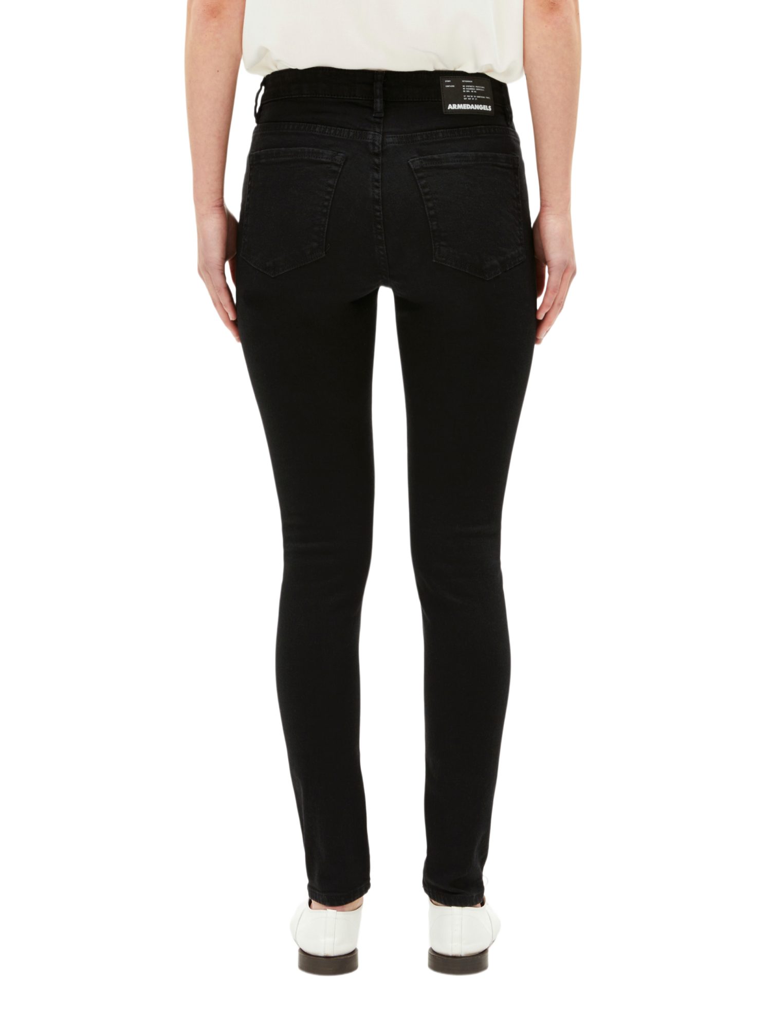 Armedangels Skinny-fit-Jeans schwarz,Casual,Baumwolle,Unifarben,Slim Fit,Mittel – Bild 3 von 5